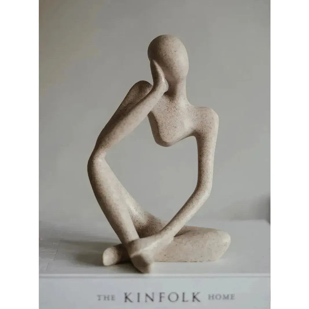 Der Denker | Abstrakte Skulptur - Skulptur