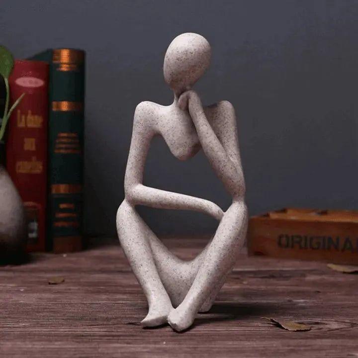 Der Denker | Abstrakte Skulptur - Model 2 - Skulptur