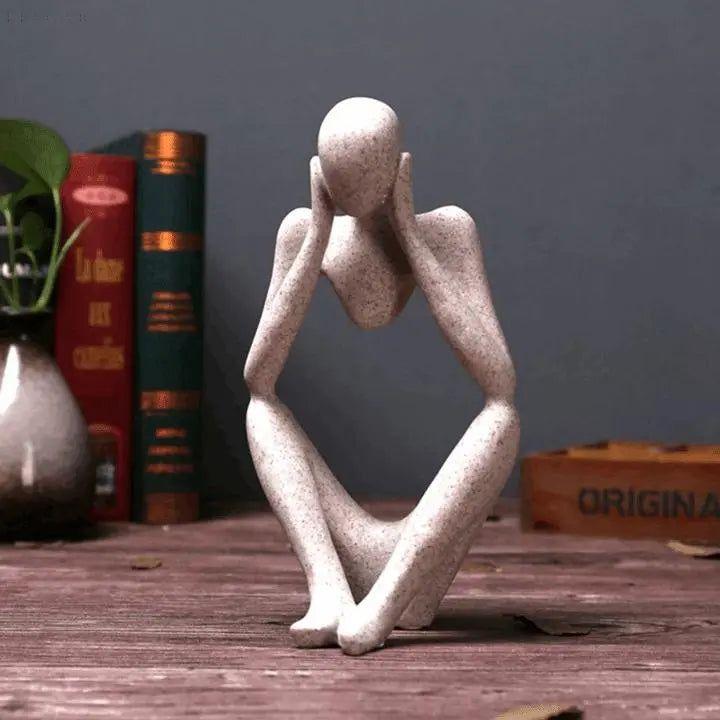 Der Denker | Abstrakte Skulptur - Model 3 - Skulptur