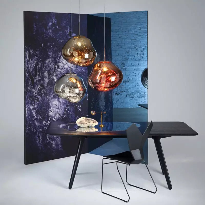 Design Pendelleuchte mit organischer Kugelform – stimmungsvolles Lichtobjekt - Pendelleuchten