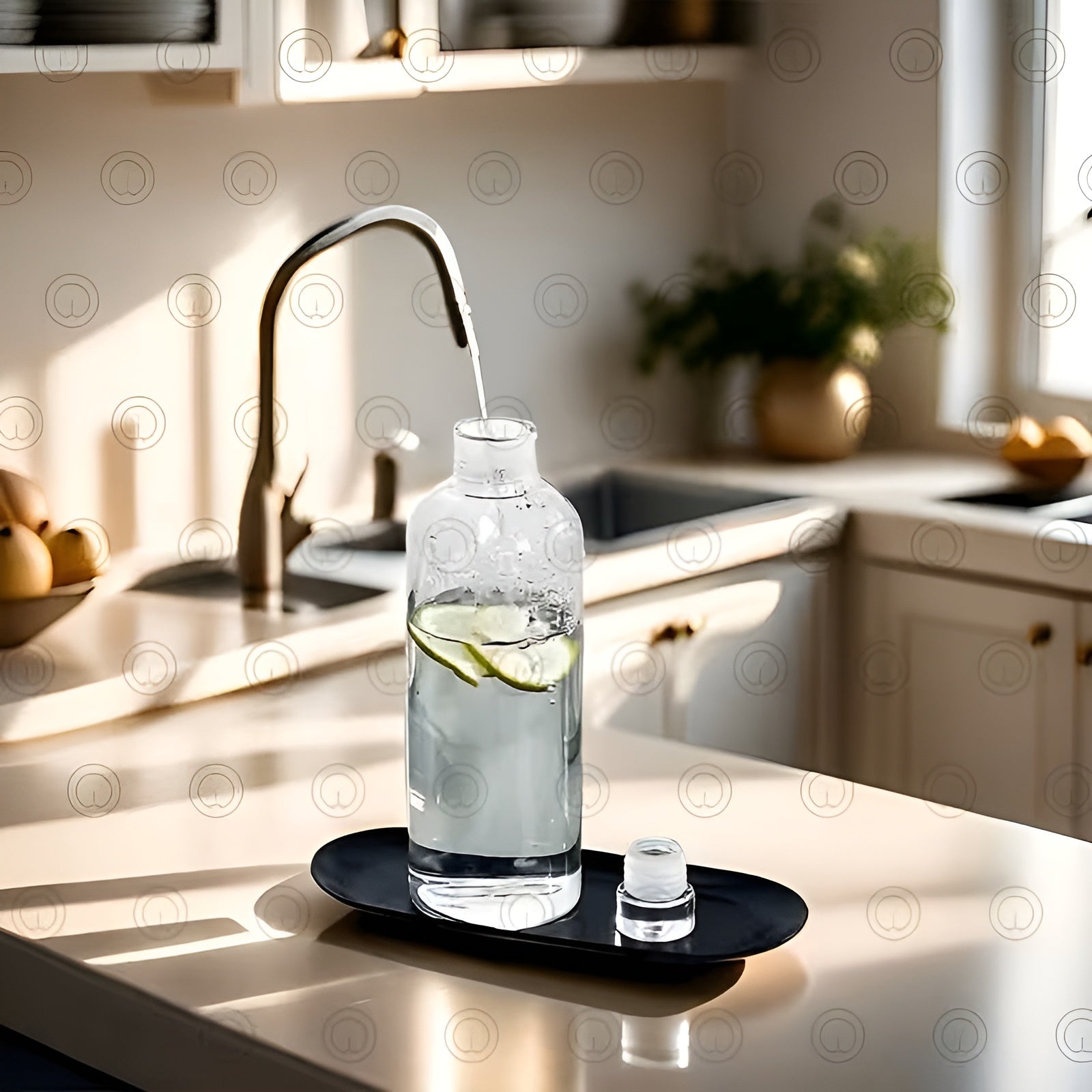 Trinkflasche Aus Borosilikatglas – Auslaufsicher Und Leicht | Ideal Für Kaffee Tee Und Unterwegs - Wohnzubehör