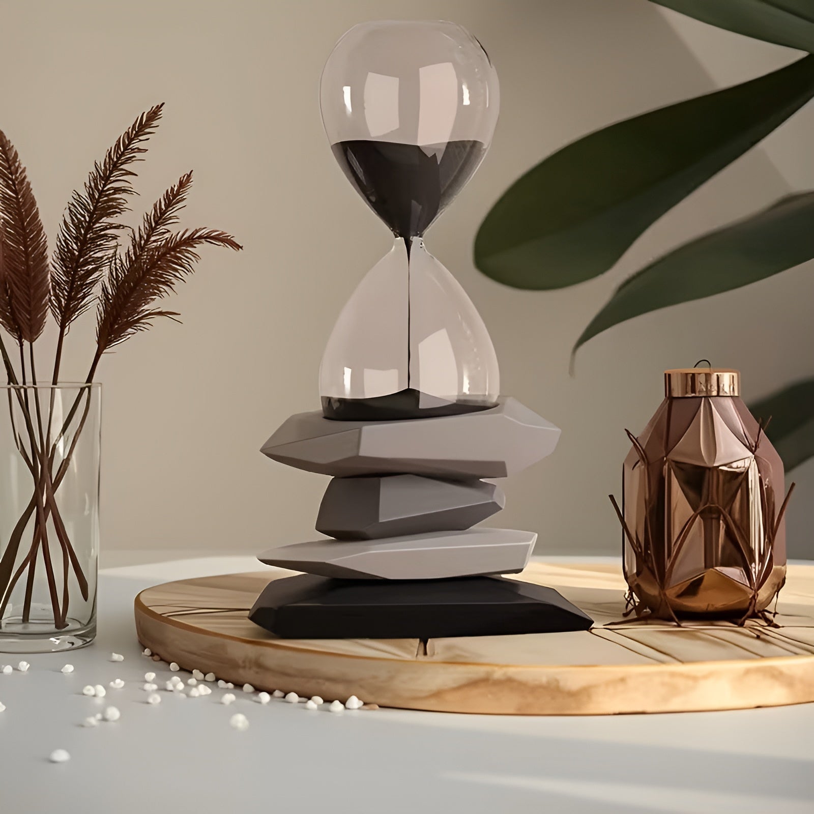 Minimalistische Sanduhr – Zeitlos & Dekorativ | Perfekt für Wohnzimmer und Büro - Wohnzubehör