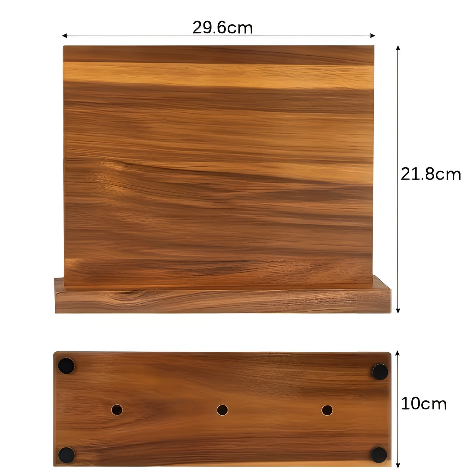 Doppelseitiger Magnetischer Holzblock – Multifunktionaler Halter | Praktische Aufbewahrung Für Küche Und Restaurant