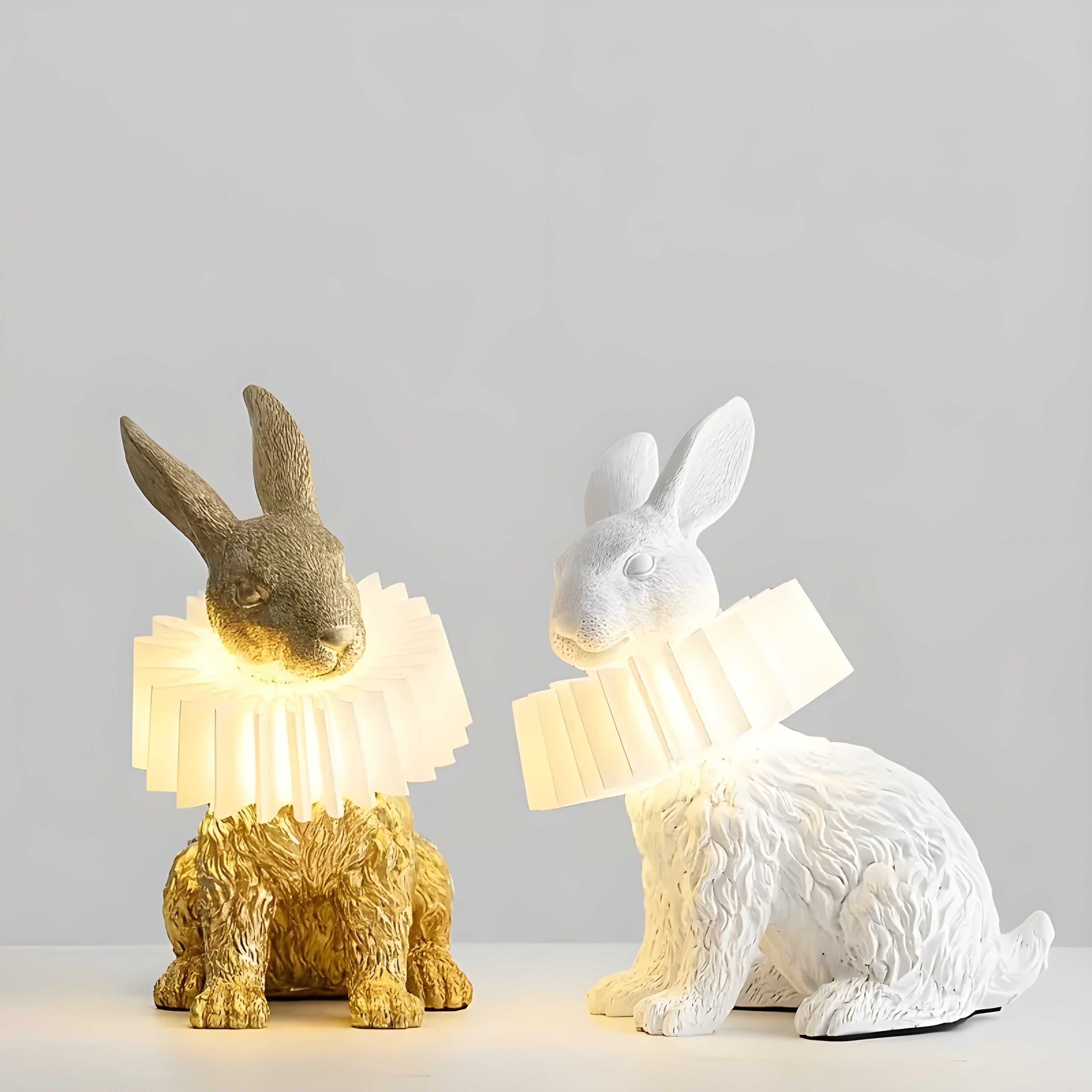 BunnyGlow Lamp - Künstlerische Moderne Kaninchen Tischlampe