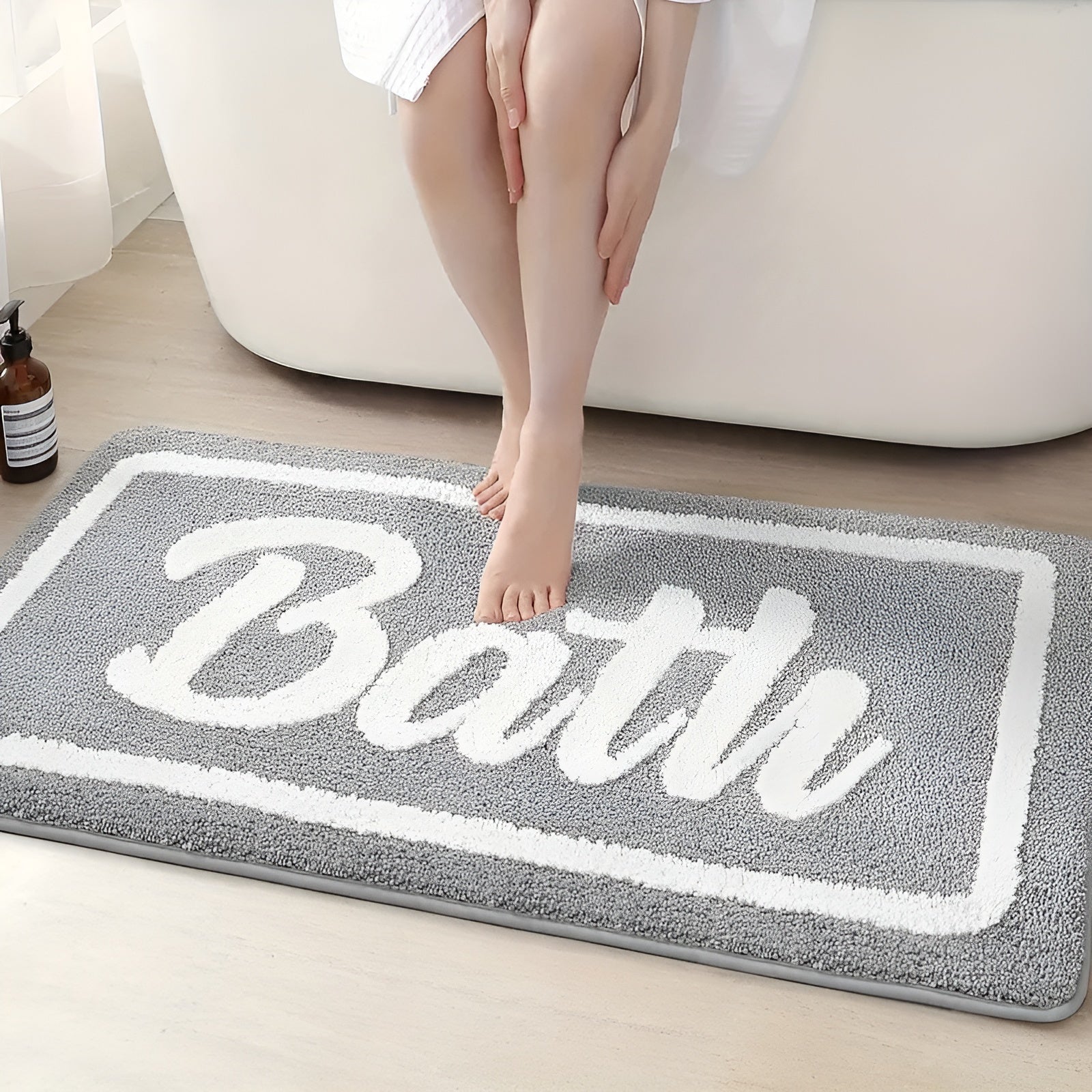 Weiche Badvorleger – Rutschfest & Saugfähig | Perfekt als Weihnachtsdeko oder Geschenk