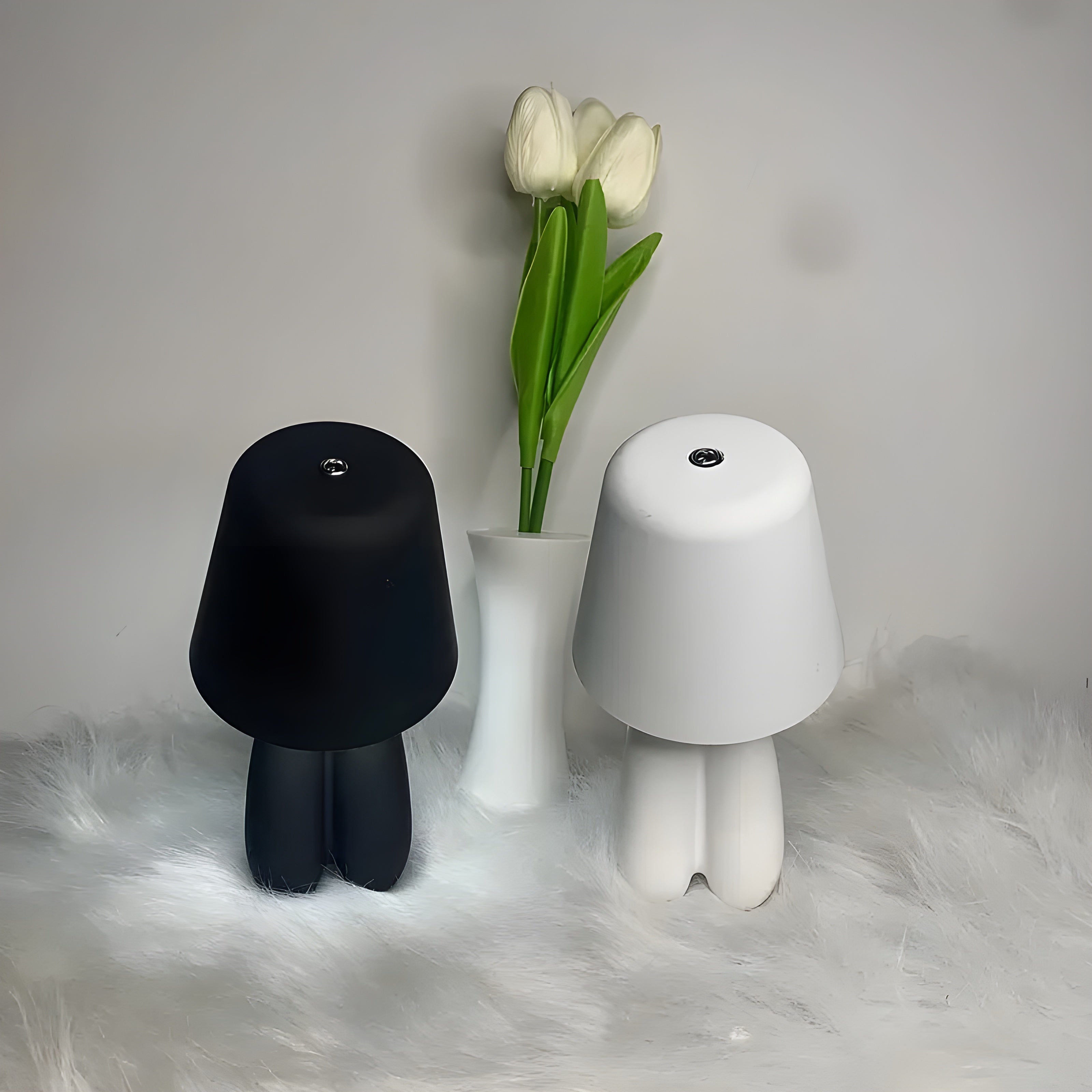 BrightPaws Lampe – USB-Aufladung Ballonhund Touch LED Tischlampe