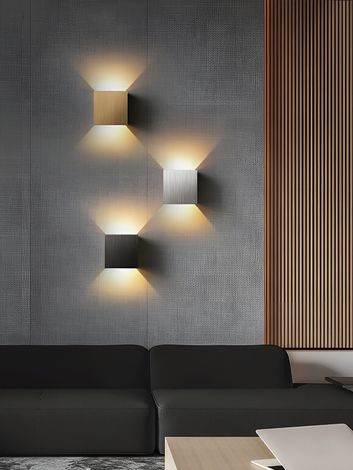 Quadratische Wandleuchte – Modernes Design für den Innenbereich