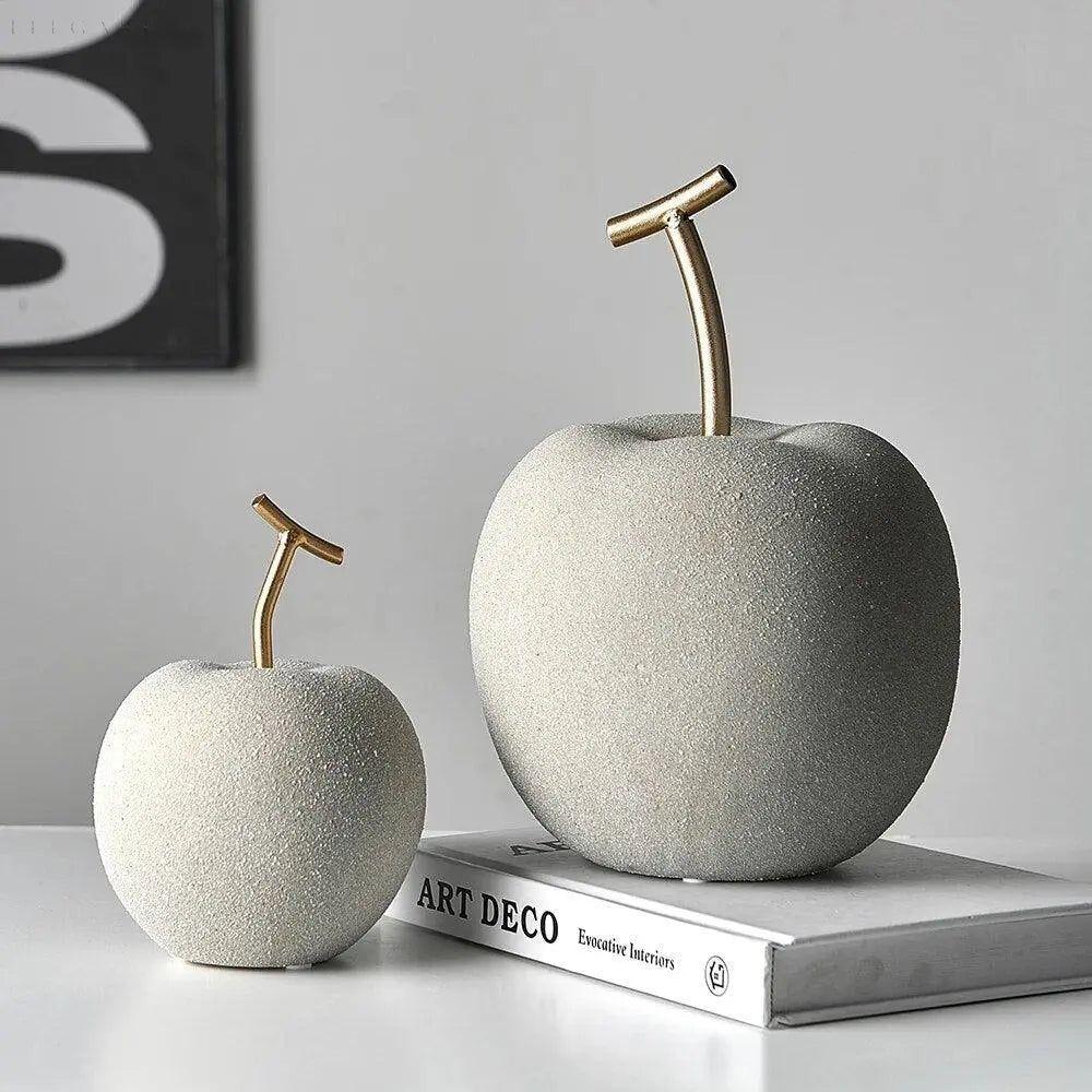 Edor - Stilvolle und elegante Obstdekorationen - Apfel M - Skulptur