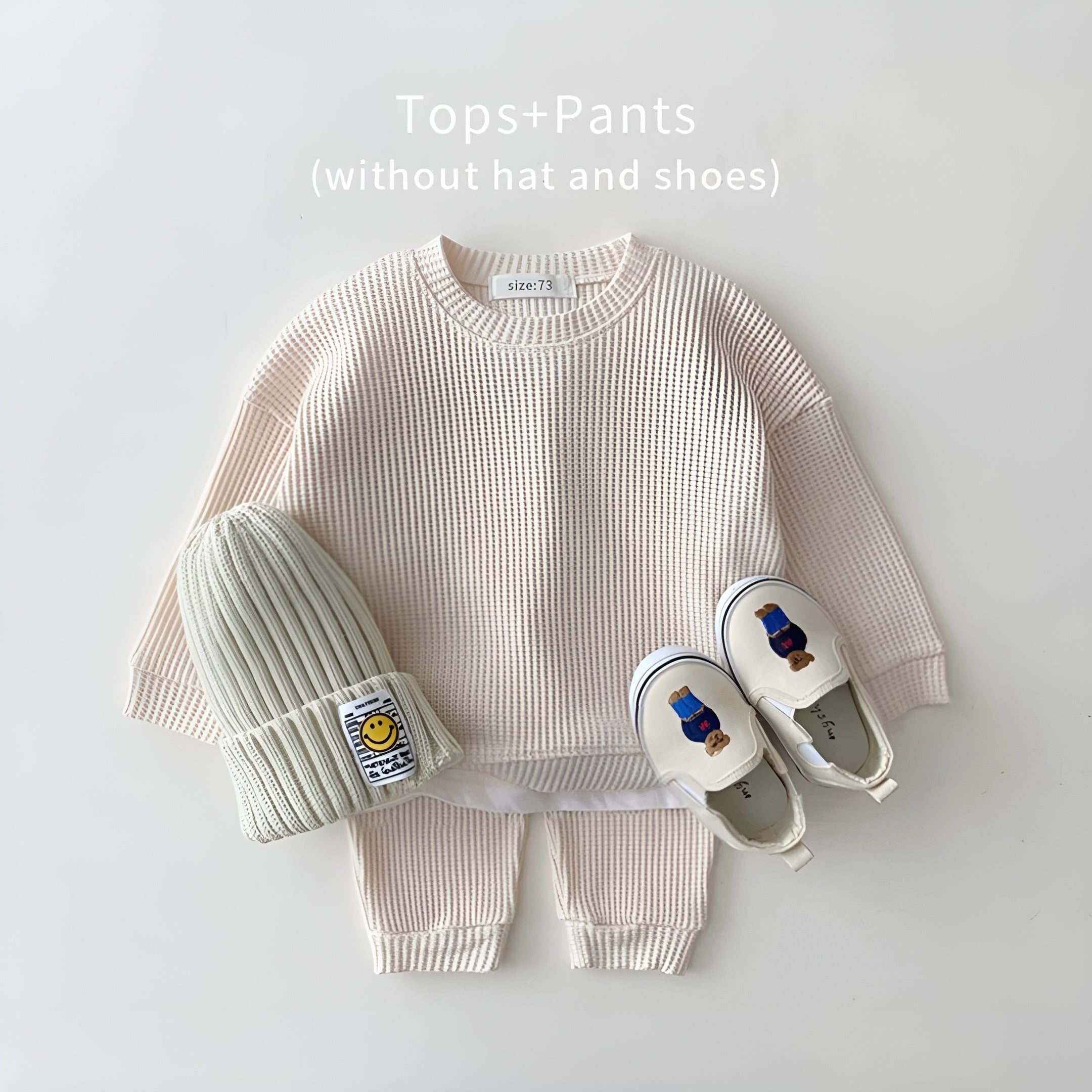 Chic Knit - Bequem und Trendig Passendes Baby-Set (Oberteile + Hosen) - Elegare