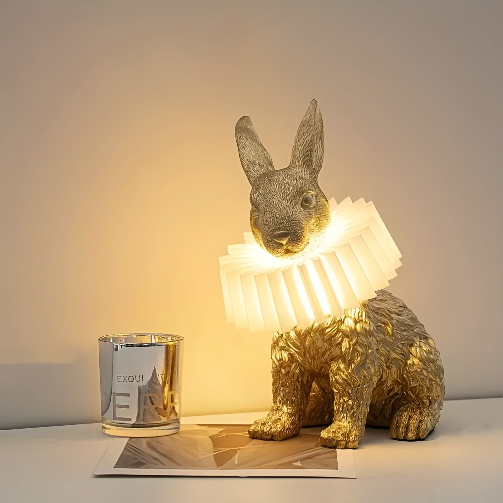 BunnyGlow Lamp - Künstlerische Moderne Kaninchen Tischlampe