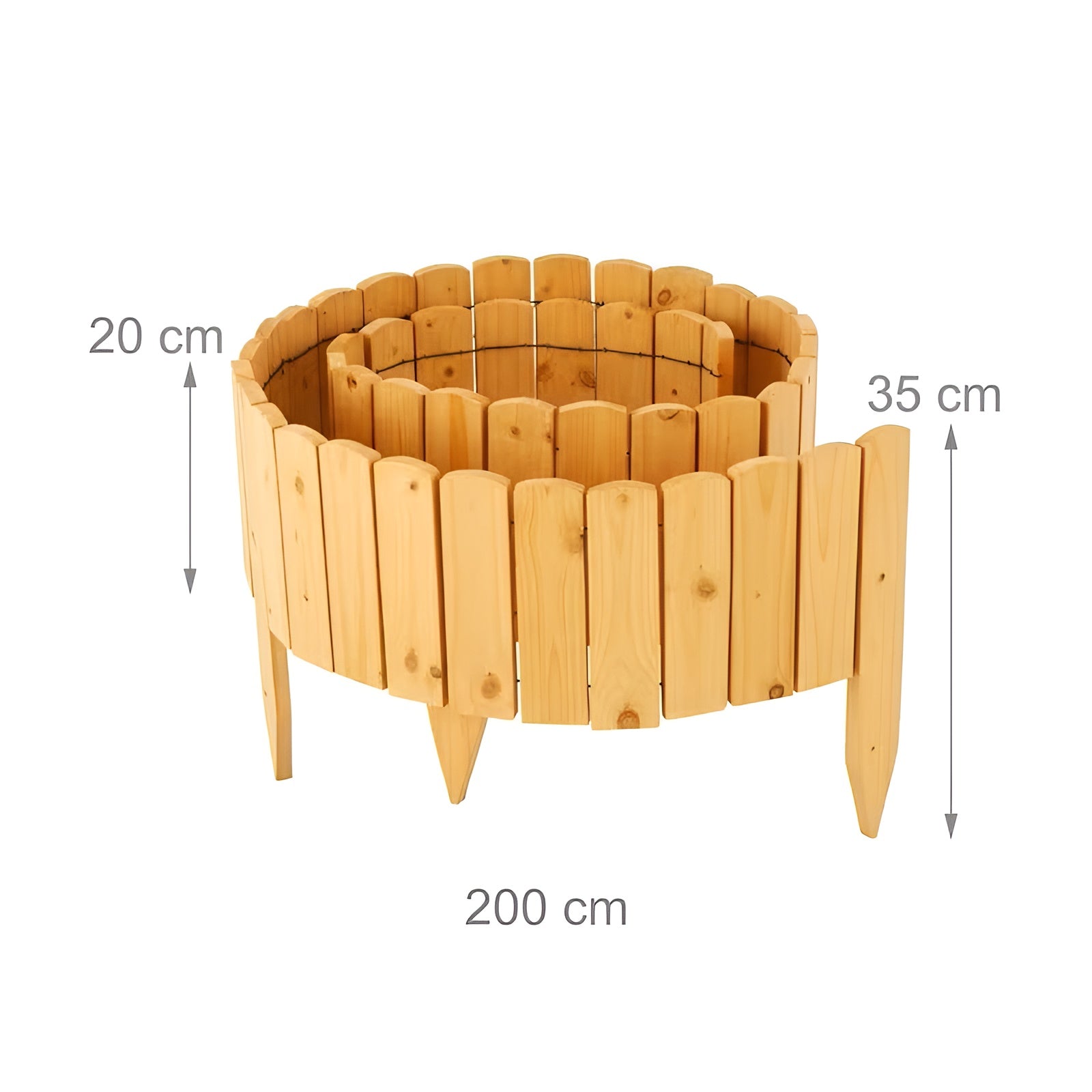 Hellbrauner Holzrahmen in Karottenform – Dekorativer Fotorahmen | Landhaus-Frühlings- und Osterdekoration