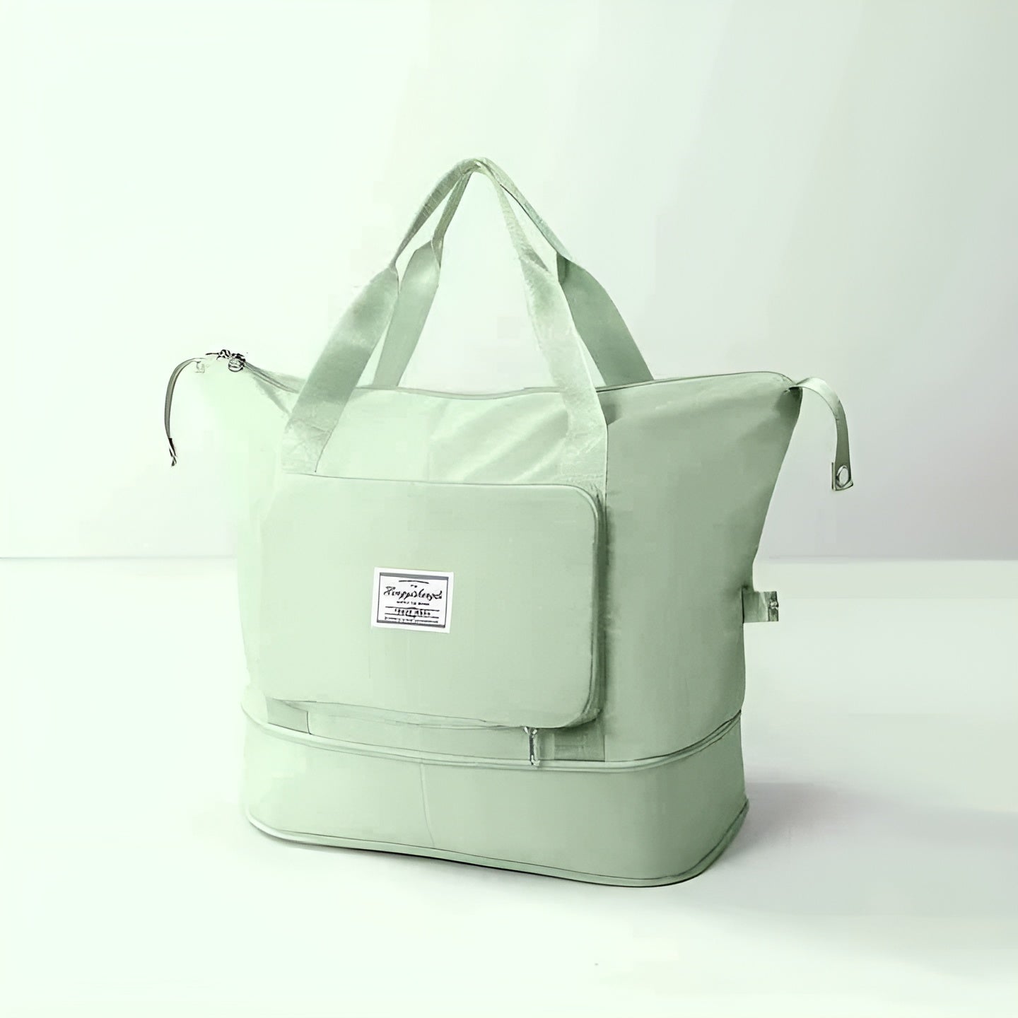 Faltbare Reisetasche – Erweiterbare Weekender Tasche mit großem Stauraum - Mintgrün - Handtasche