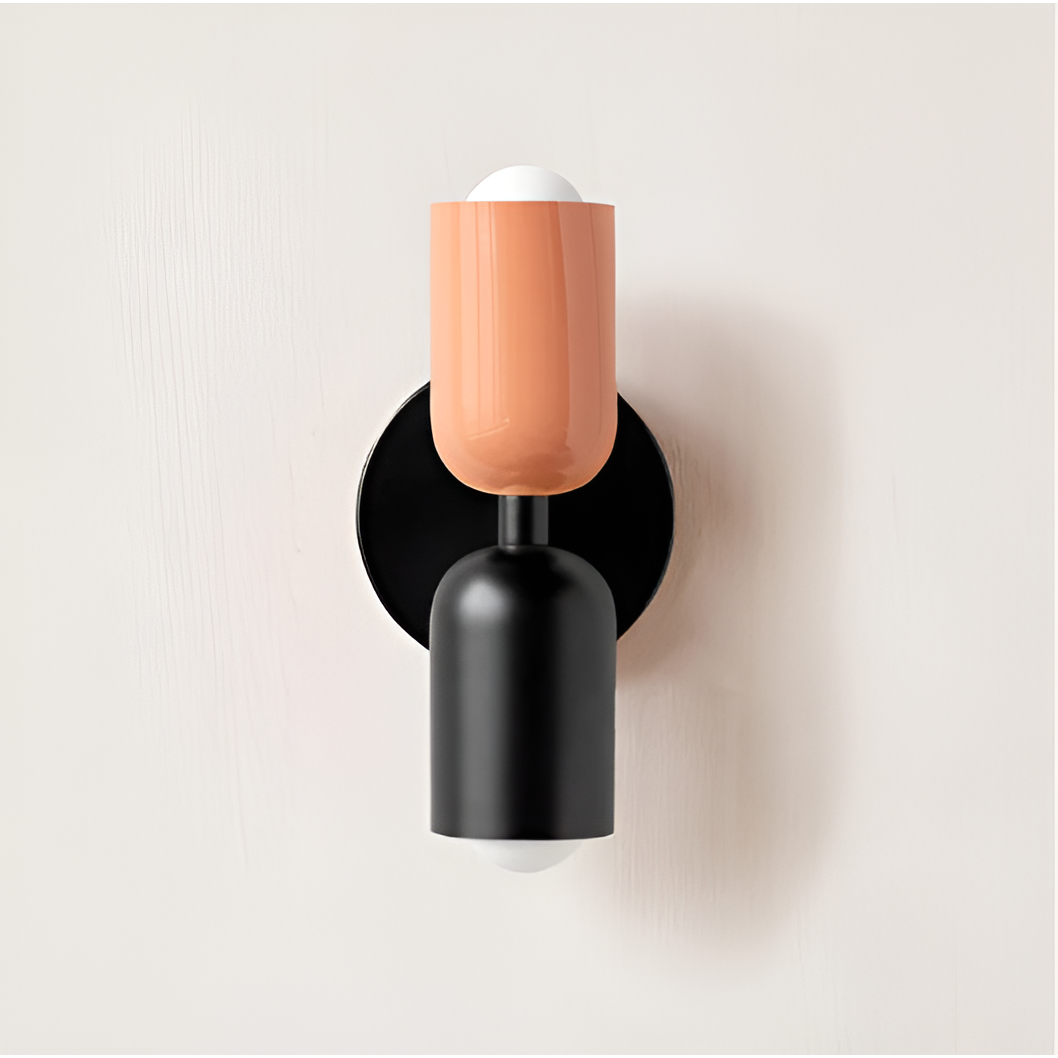 Farbe Wabi Duo- Minimalistisch Moderne LED-Doppelkopf-Leuchten - Lampe
