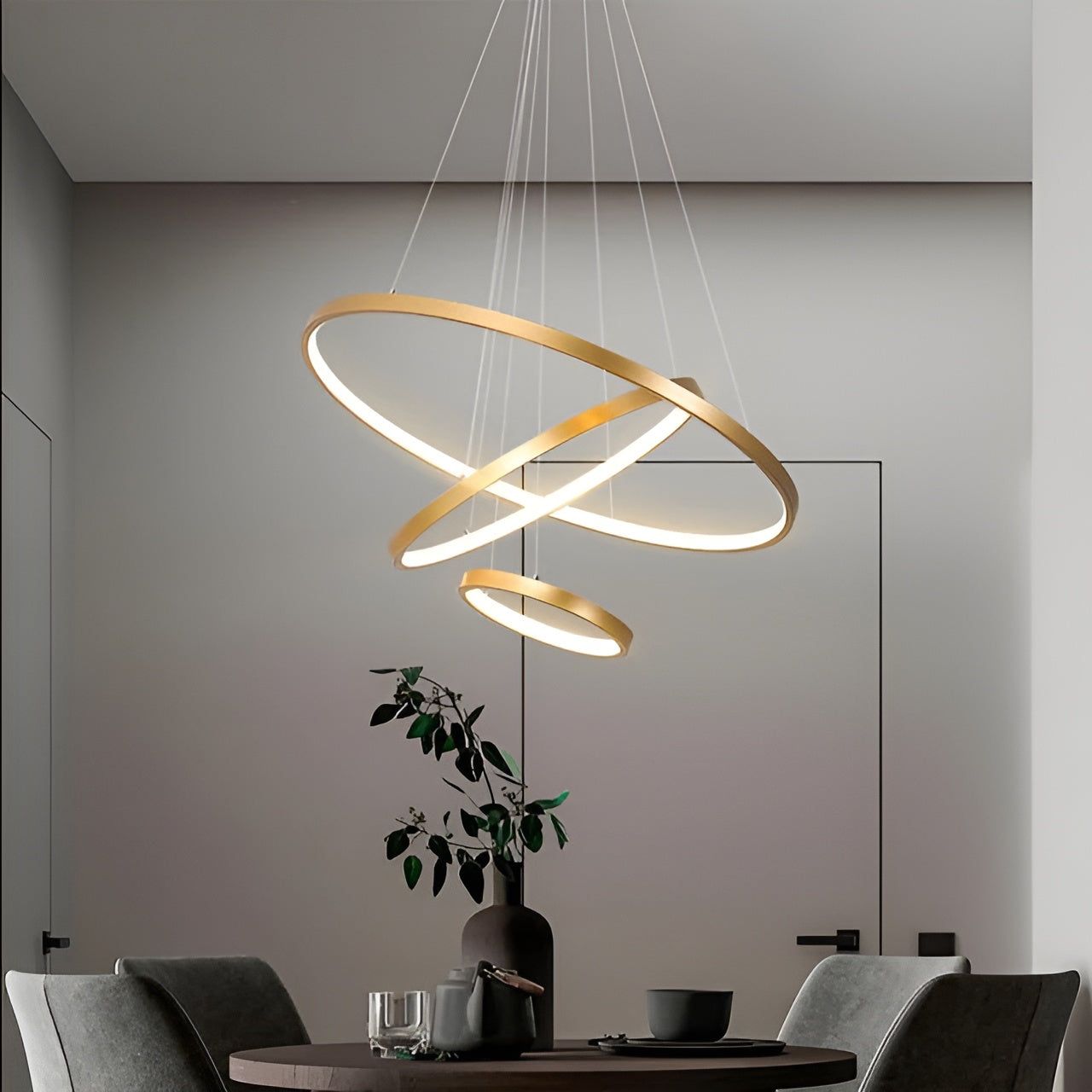 ChicSphere Light - Modernes LED Pendelleuchten Kronleuchter Elegare