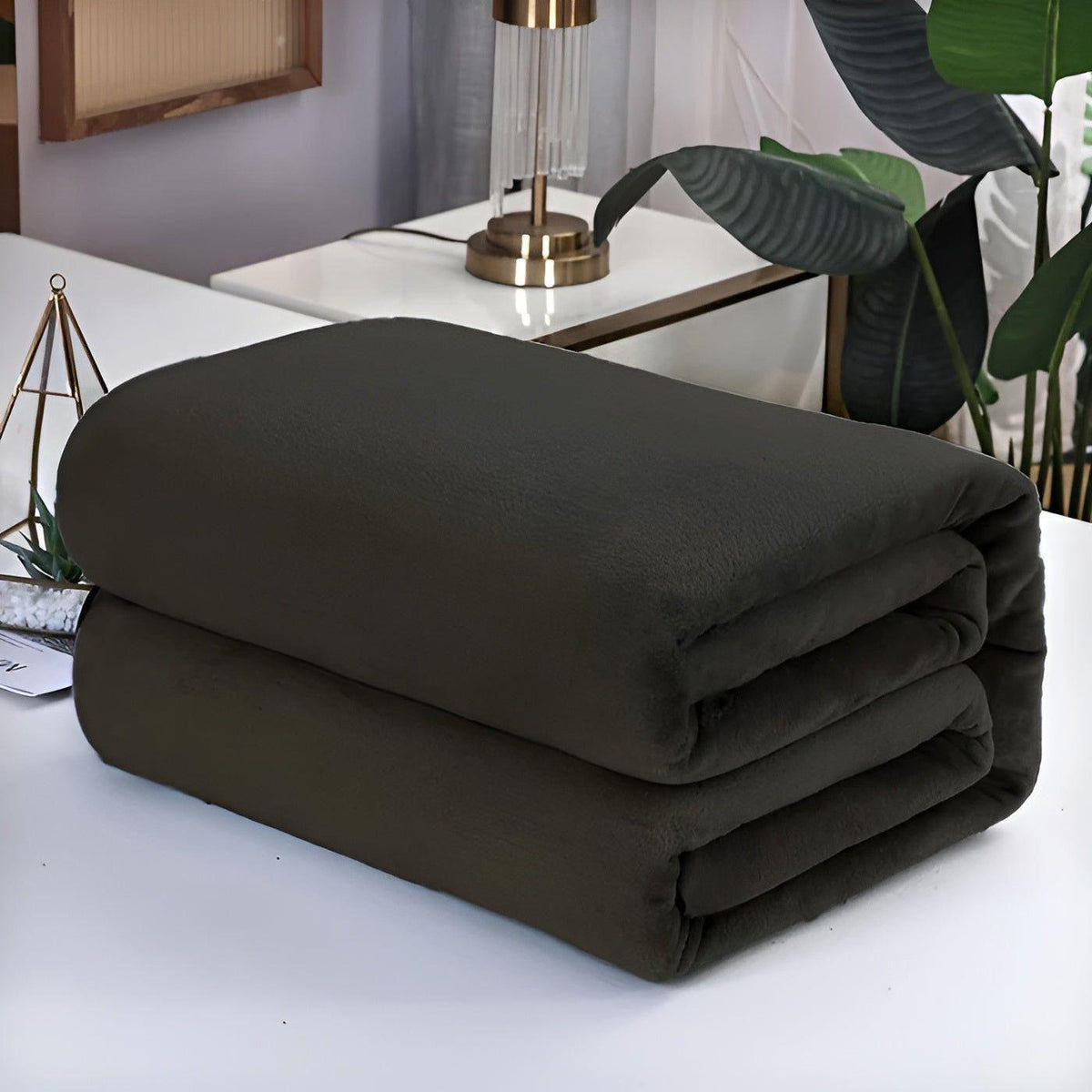 FluffyFleece Blanket - Strapazierfähige Dicke Fleece Winterdecke - Decke