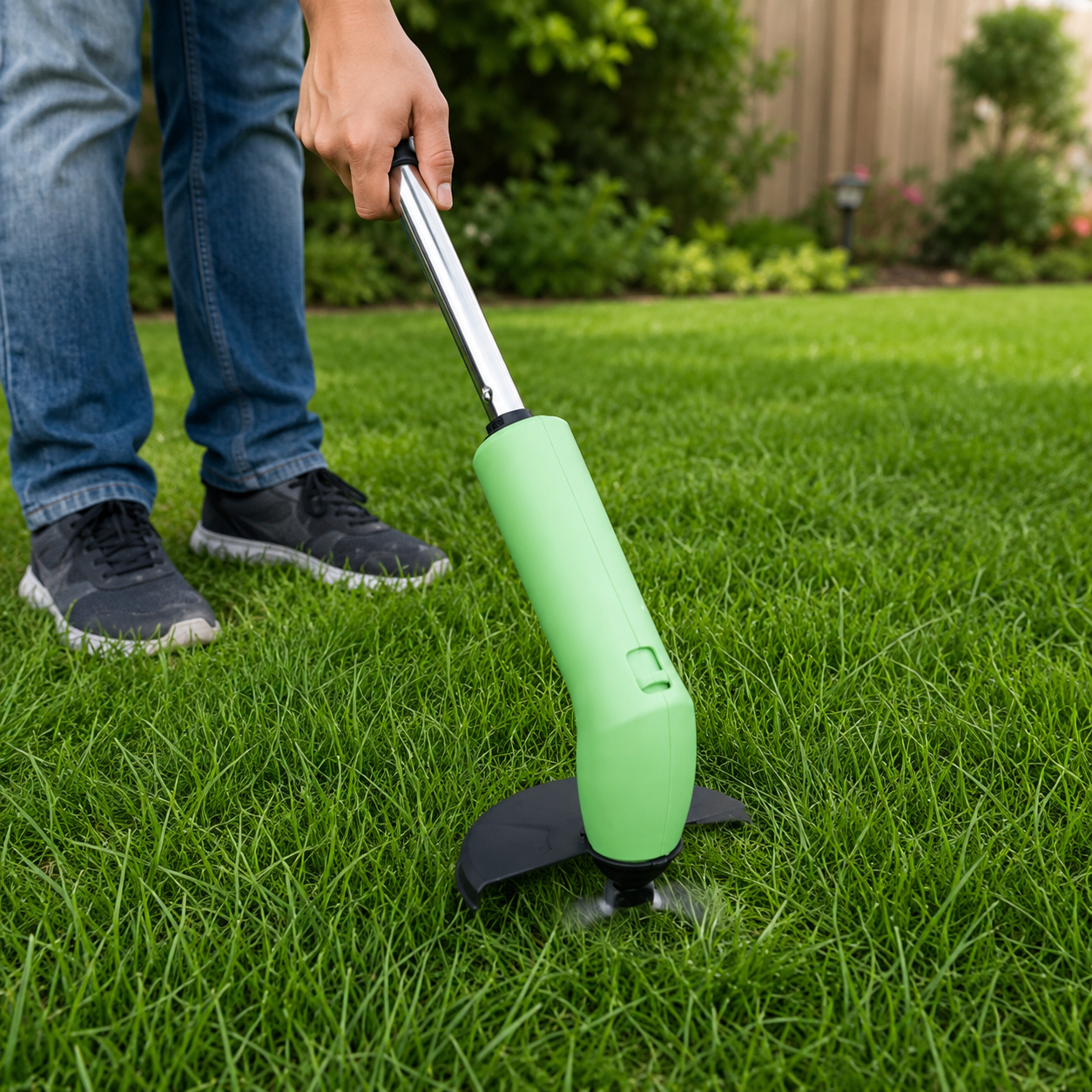 Gartenpro Kabelloser Mini-rasentrimmer - Wiederaufladbar Müheloses Trimmen Für Jeden Garten - Gartenwerkzeug