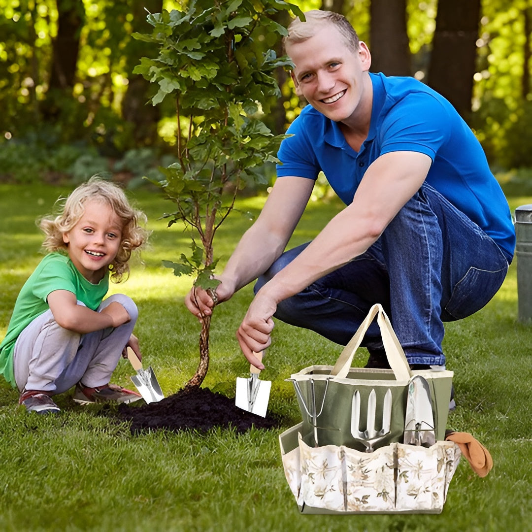 Gartenwerkzeug-Set – Robuste Gartengeräte für Pflanzenpflege Aussaat und Gartenarbeit - Gartengerät