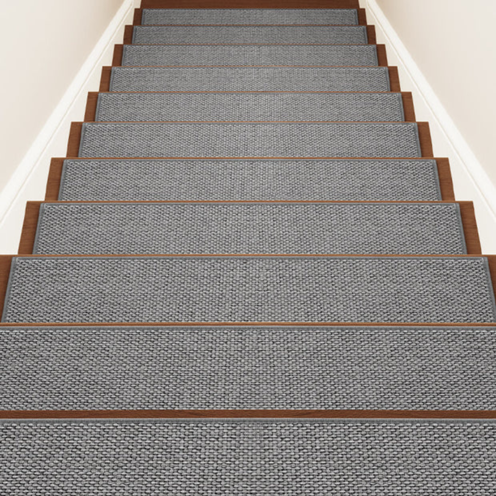 Gewebte rutschfeste Treppenstufen – Sicherer Halt und stilvolles Design für Ihr Zuhause - Treppenläufer