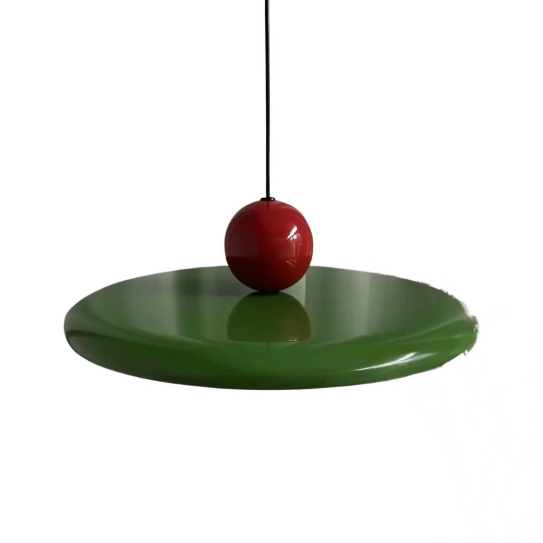 GlideSphere Light - Nordic Glass LED Pendelleuchte - Grün / 30cm - Pendelleuchte