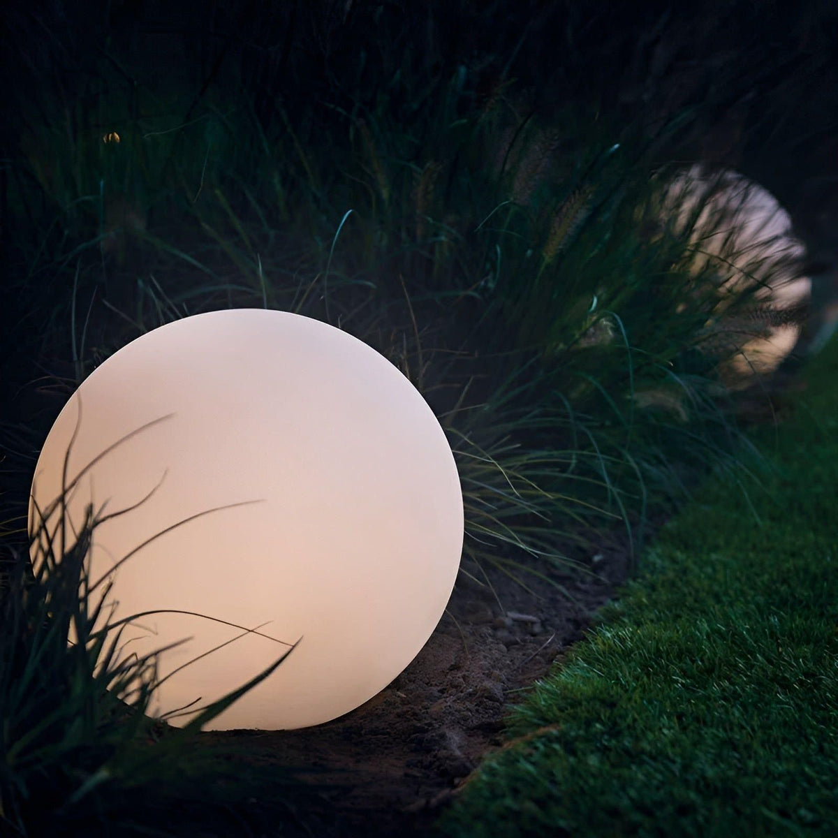 GlowBall Light - Wasserdichte Farbwechselnde LED Gartenball-Lampe hi - Lampe