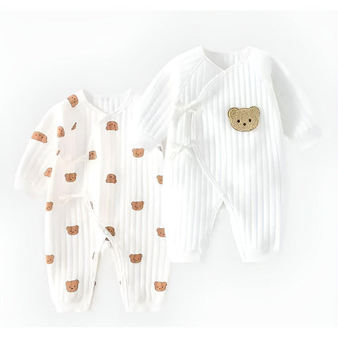Gretel Jumpsuit - Kleinkind-Overall im Bärendesign für ganztägigen Komfort - Baby-Set