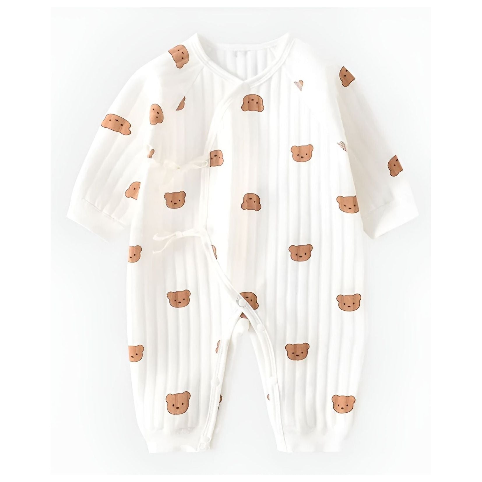 Gretel Jumpsuit - Kleinkind-Overall im Bärendesign für ganztägigen Komfort - Bären / 0-1 M（52） - Baby-Set