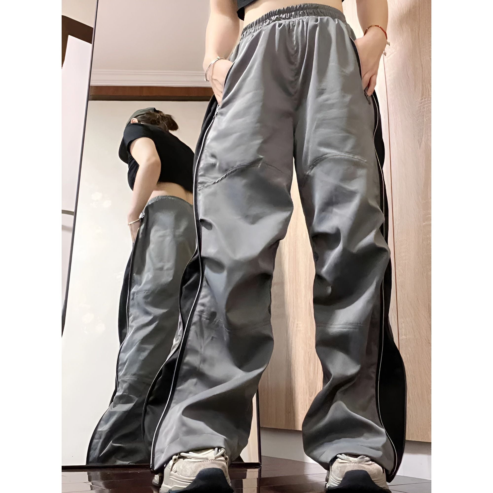 Anna Cargo Pants - Hochtaillierte Cargo-Jogging-Hose für stilvolle Frauen - Elegare