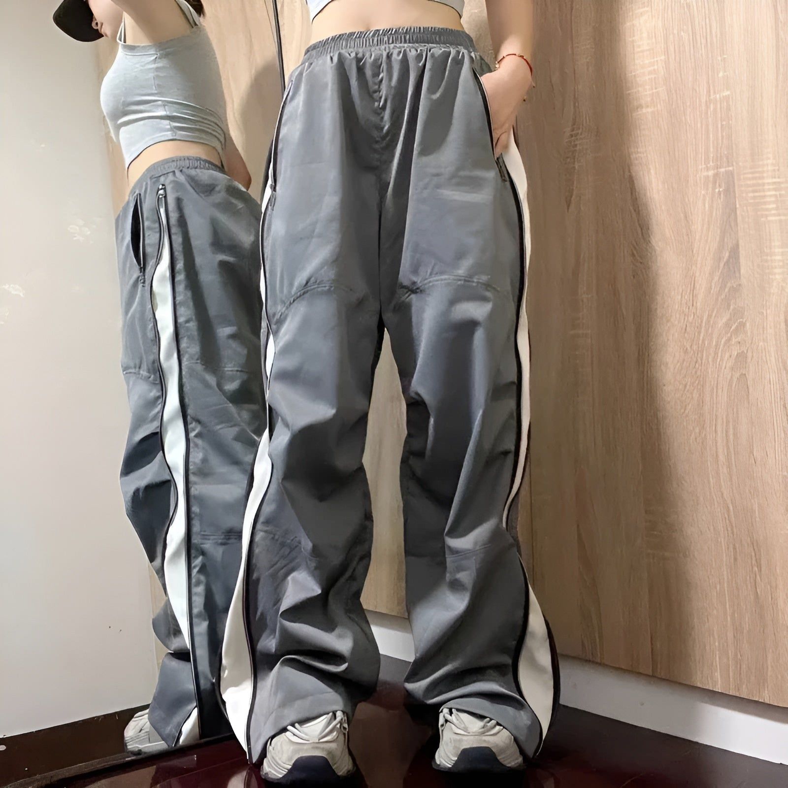 Anna Cargo Pants - Hochtaillierte Cargo-Jogging-Hose für stilvolle Frauen - Elegare