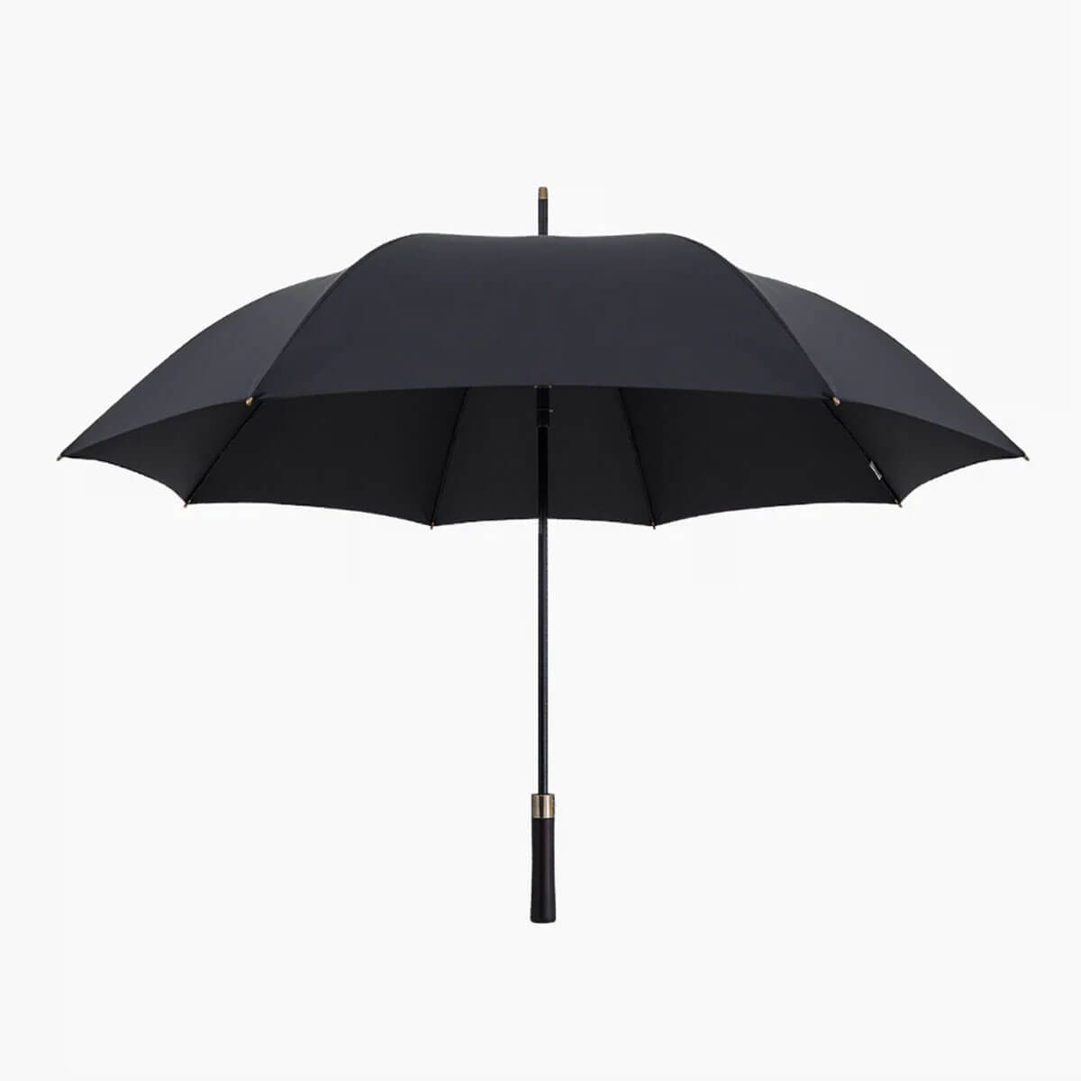 Großer Automatik-Regenschirm mit Holzgriff – 132 cm - Regenschirme