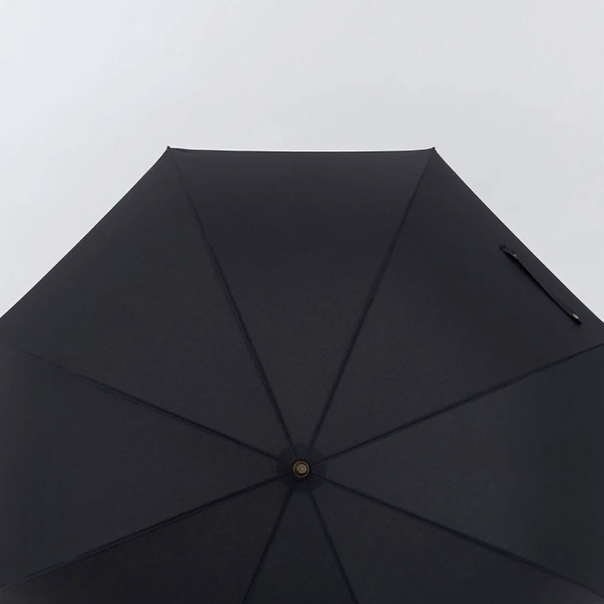 Großer Automatik-Regenschirm mit Holzgriff – 132 cm - Regenschirme
