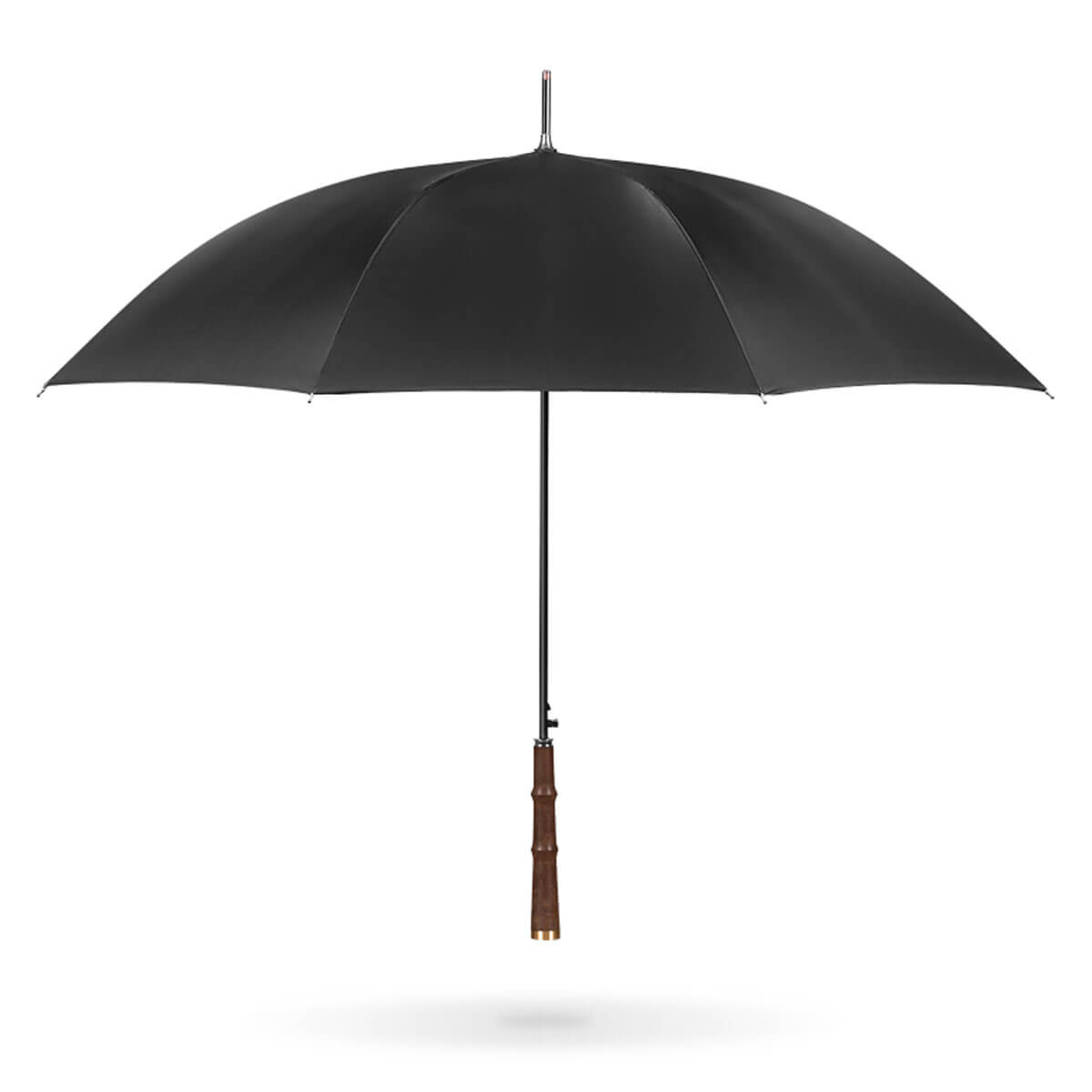 Großer Regenschirm mit Holzgriff – 122 cm Schirmdurchmesser - Regenschirme