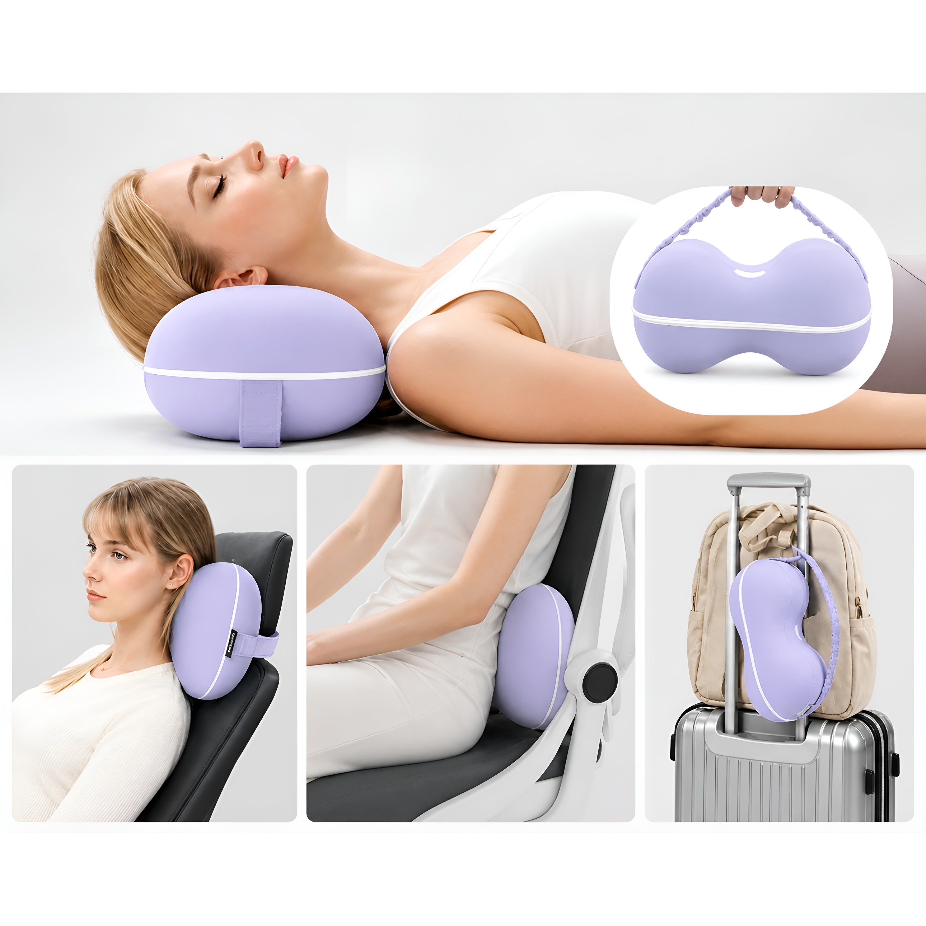 Großes Bein- & Körperkissen – Ergonomisch und Entlastend | Vielseitig für Schlaf und Entspannung - Kissen