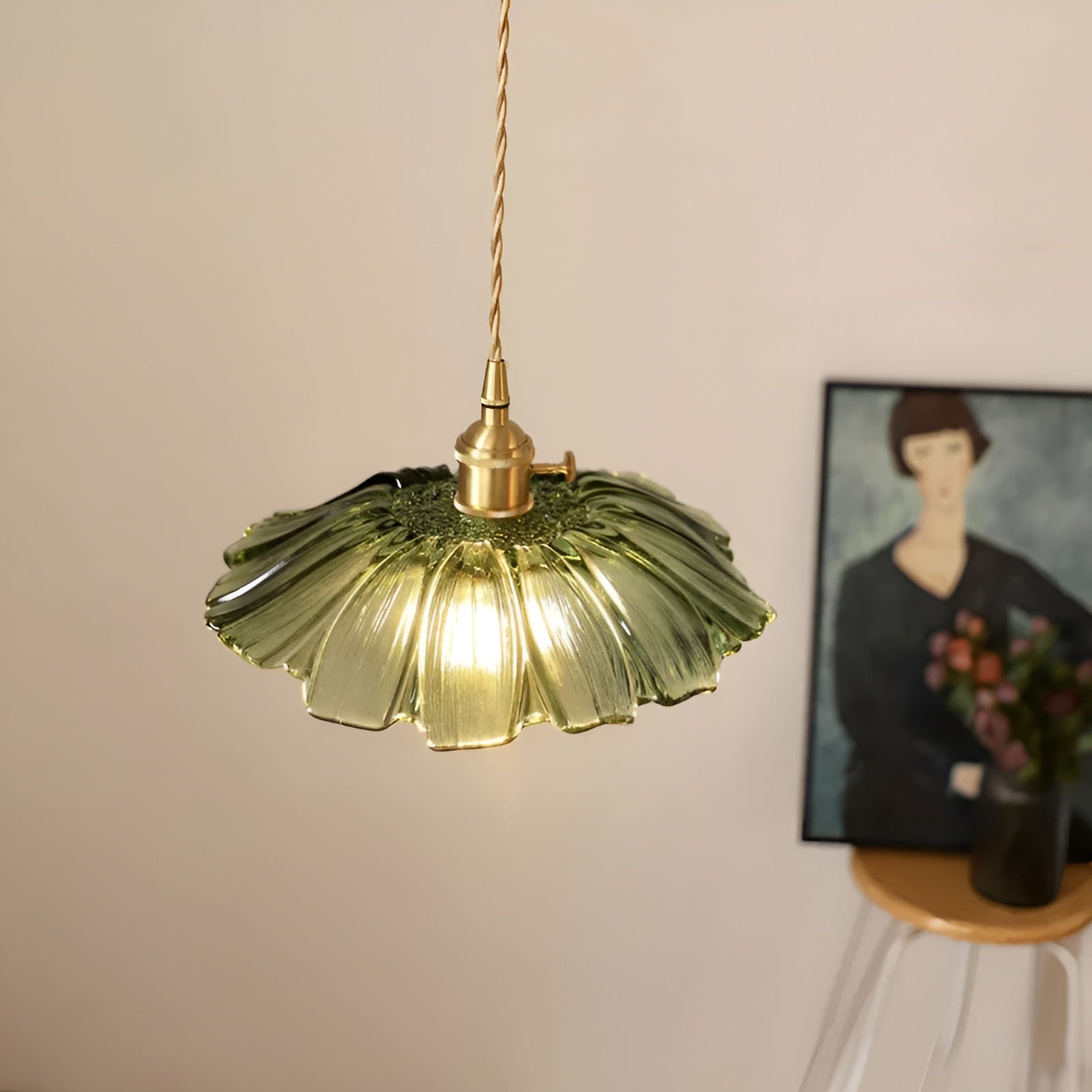 Hängelampe mit Blumenmotiv – Warmes Licht & stilvolles Design | Für Ihr Zuhause - Pendelleuchte