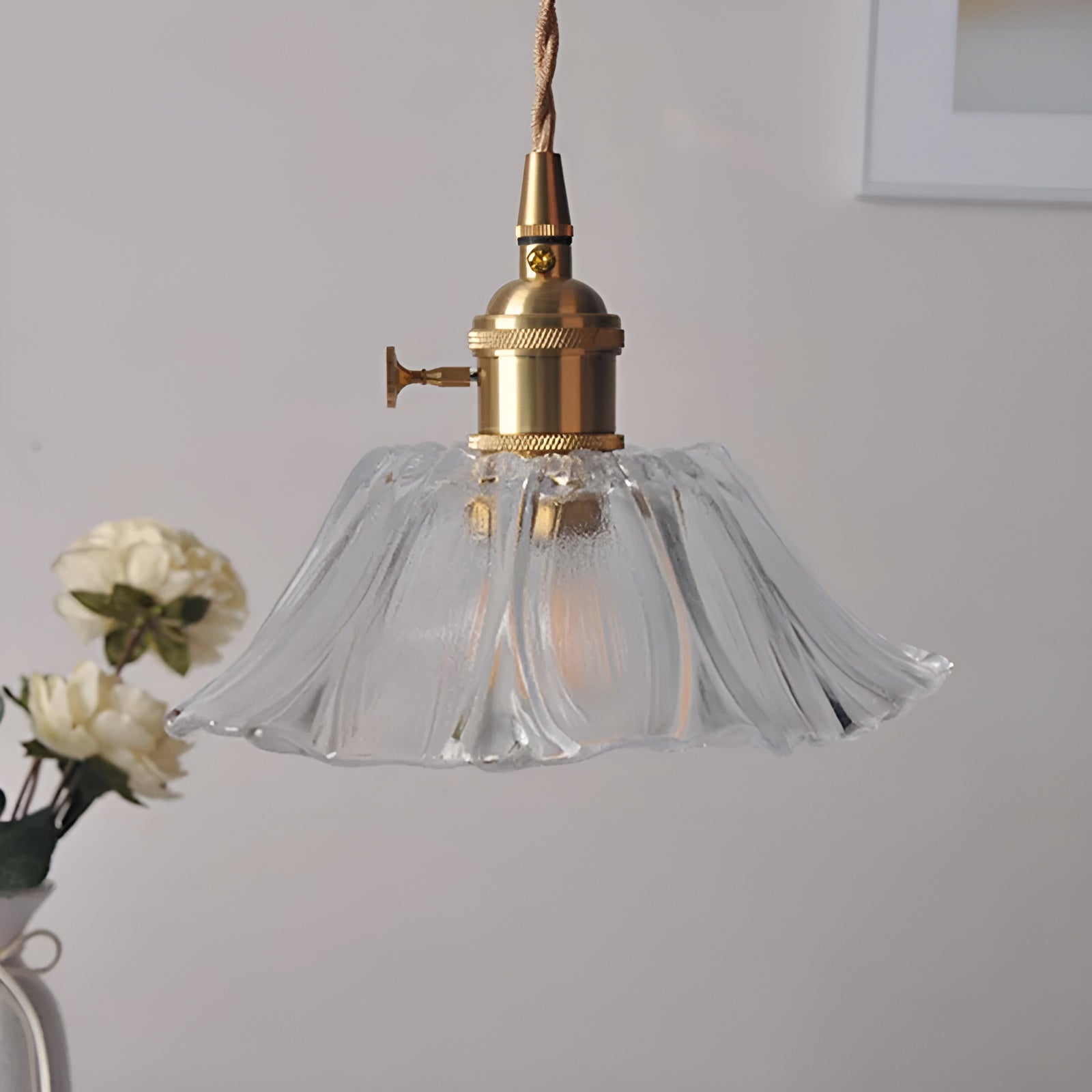 Hängelampe mit Blumenmotiv – Warmes Licht & stilvolles Design | Für Ihr Zuhause - Pendelleuchte