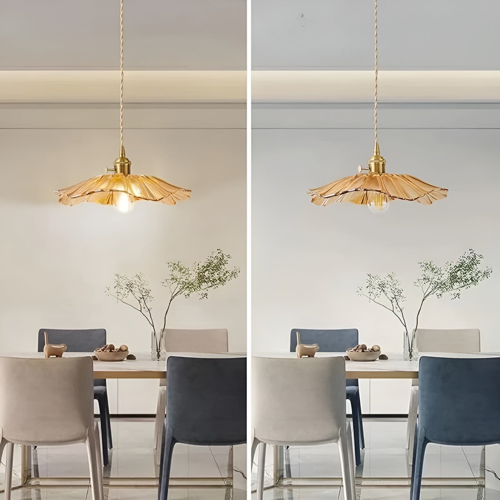 Hängelampe mit Blumenmotiv – Warmes Licht & stilvolles Design | Für Ihr Zuhause - Pendelleuchte