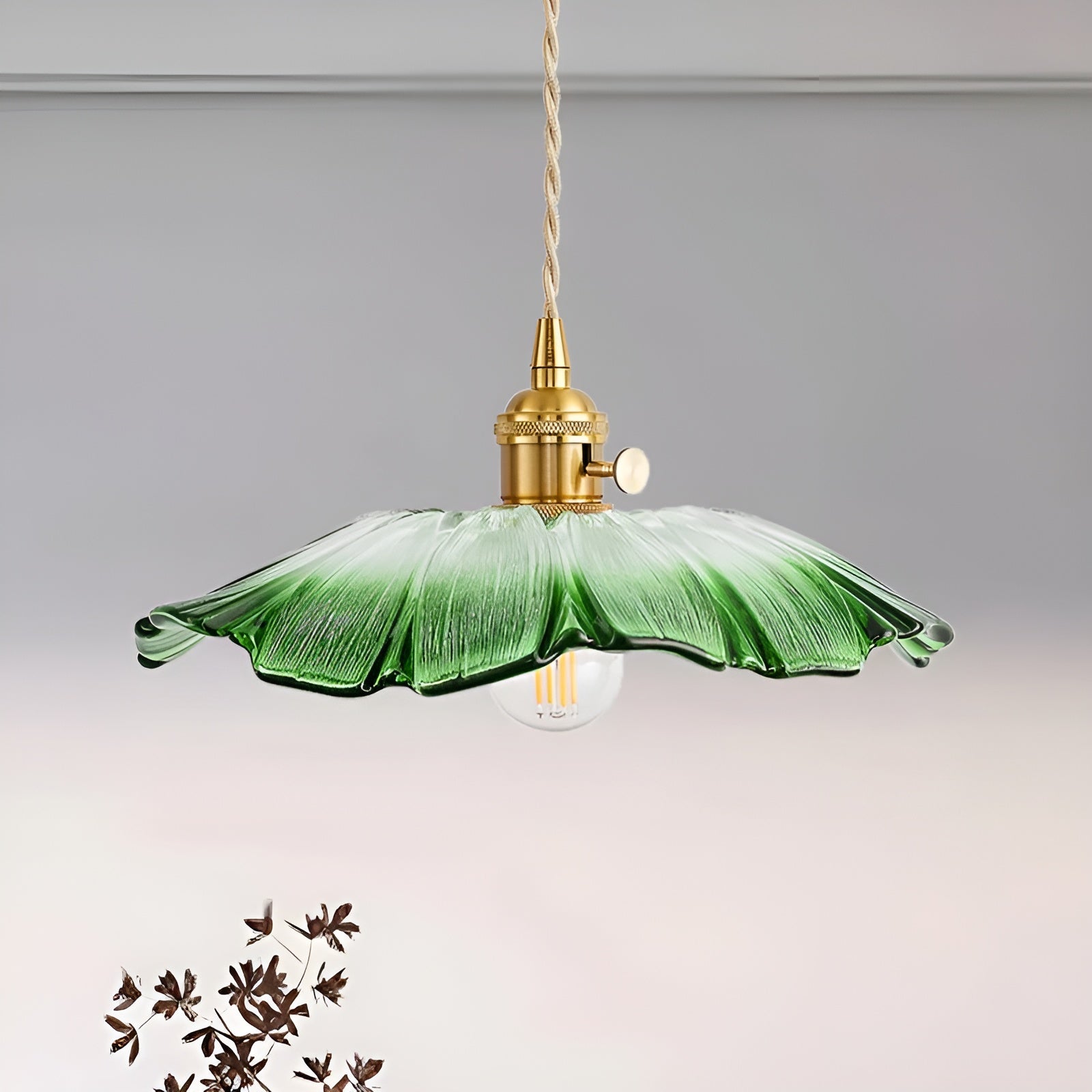 Hängelampe mit Blumenmotiv – Warmes Licht & stilvolles Design | Für Ihr Zuhause - Pendelleuchte