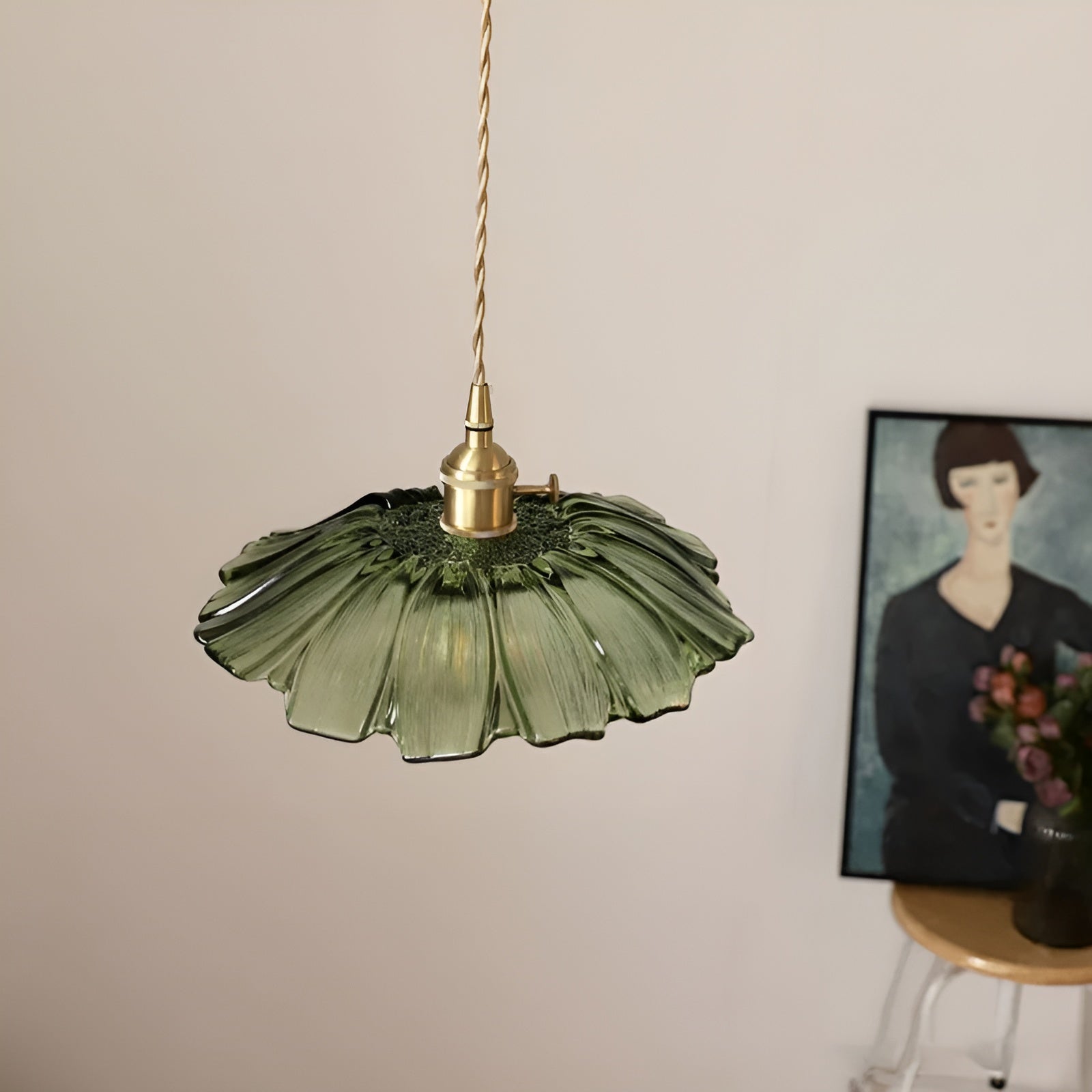 Hängelampe mit Blumenmotiv – Warmes Licht & stilvolles Design | Für Ihr Zuhause - Pendelleuchte