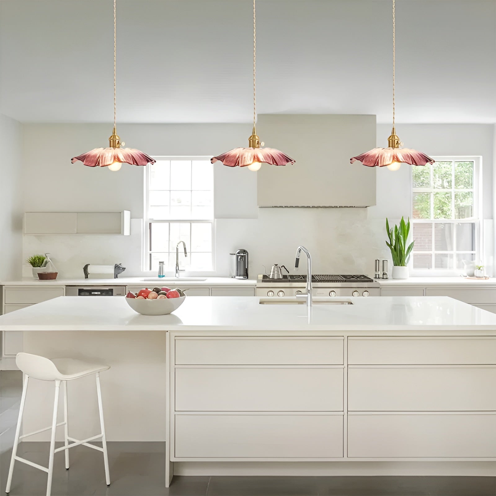 Hängelampe mit Blumenmotiv – Warmes Licht & stilvolles Design | Für Ihr Zuhause - Pendelleuchte