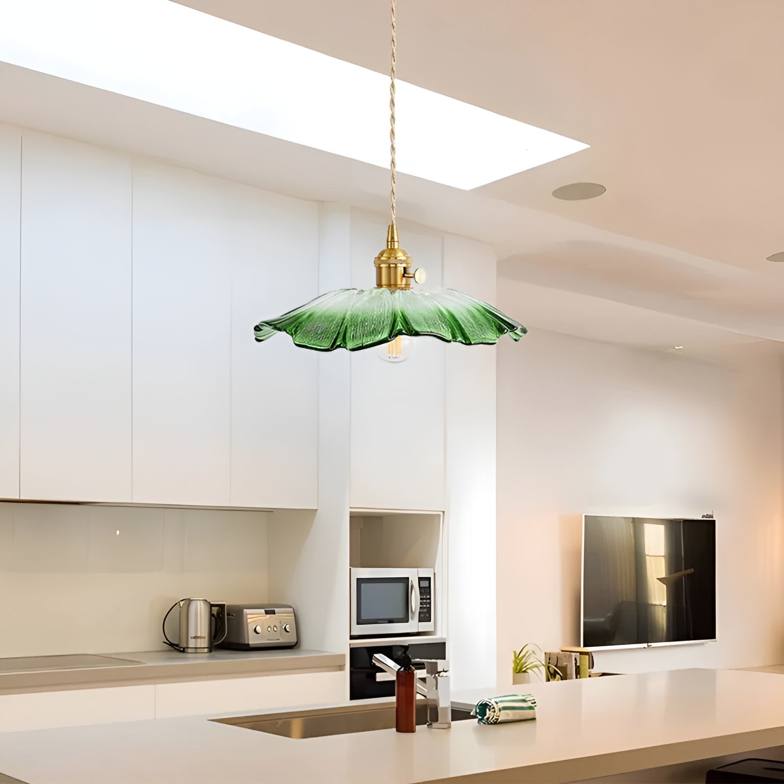 Hängelampe mit Blumenmotiv – Warmes Licht & stilvolles Design | Für Ihr Zuhause - Pendelleuchte