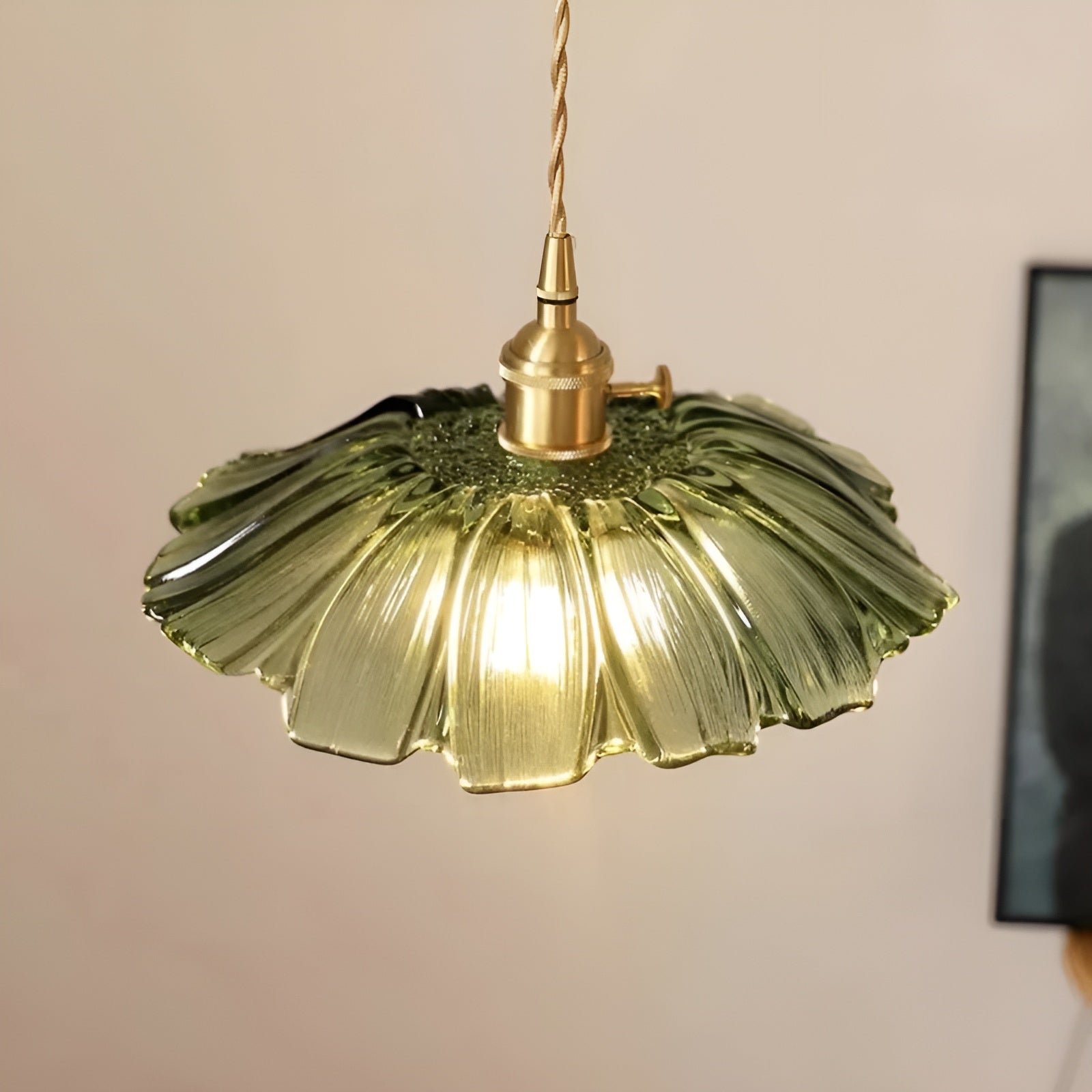 Hängelampe mit Blumenmotiv – Warmes Licht & stilvolles Design | Für Ihr Zuhause - Pendelleuchte