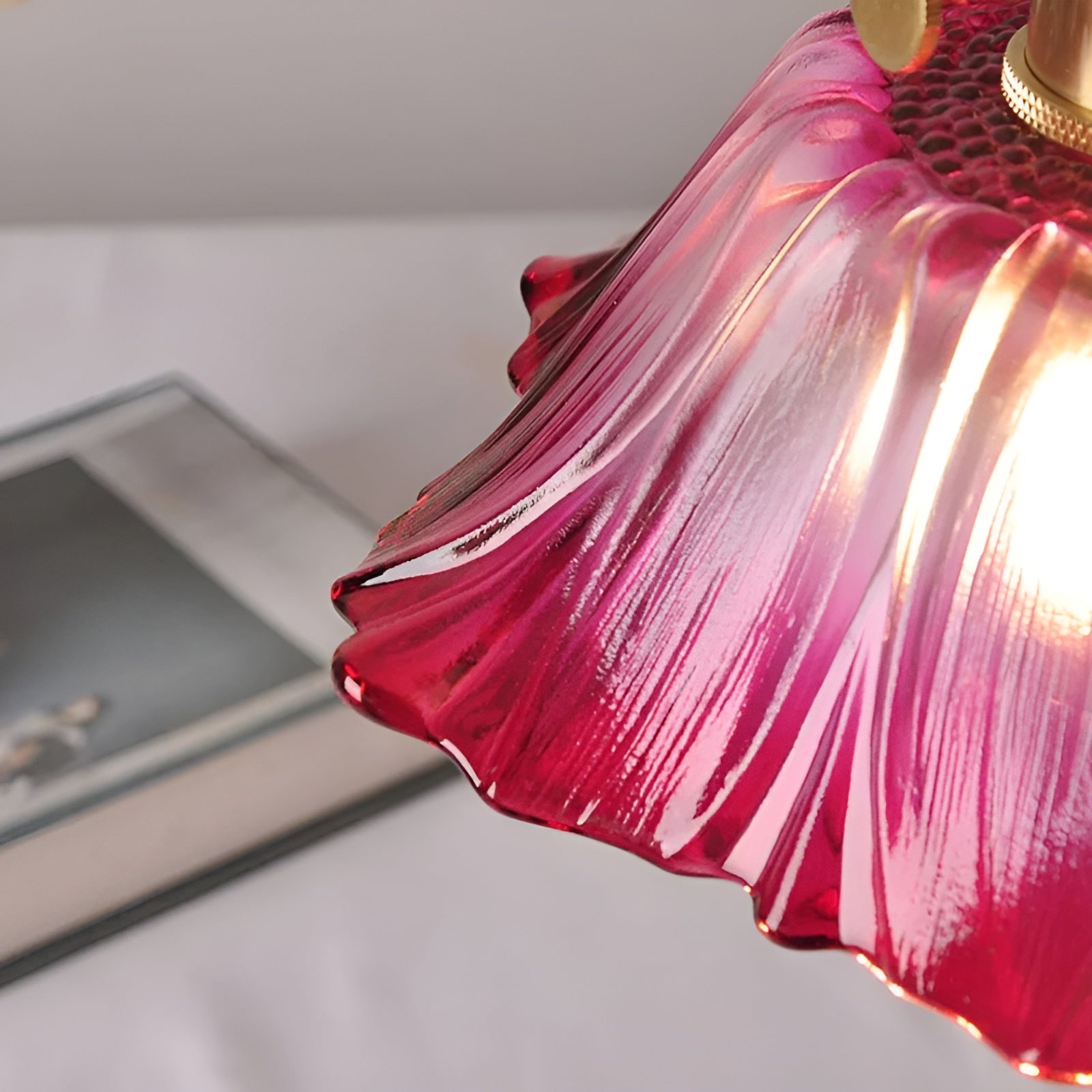Hängelampe mit Blumenmotiv – Warmes Licht & stilvolles Design | Für Ihr Zuhause - Pendelleuchte