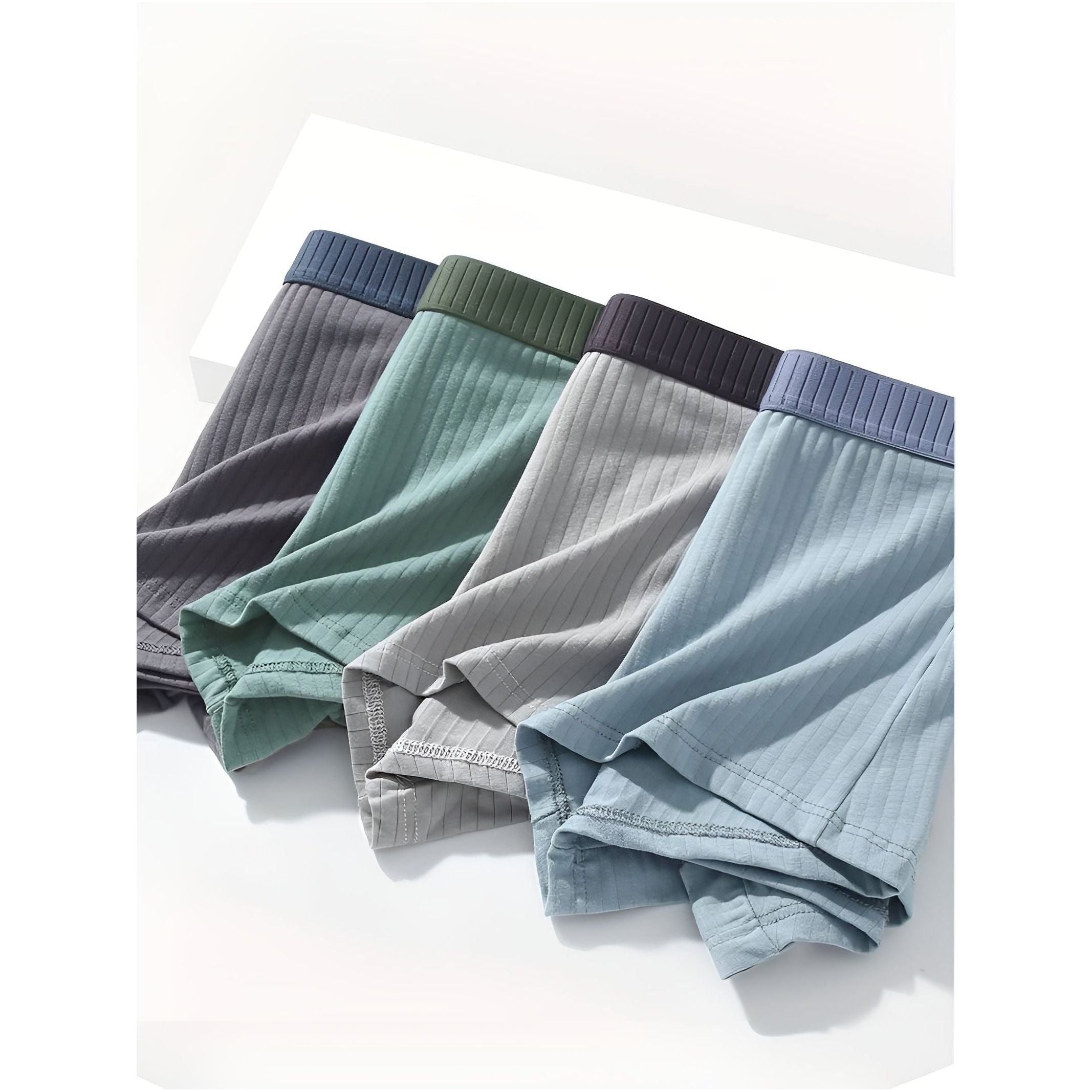 Hubert Set - Atmungsaktive Baumwoll-Antibakterielle Herren-Boxershorts - Herren-Set