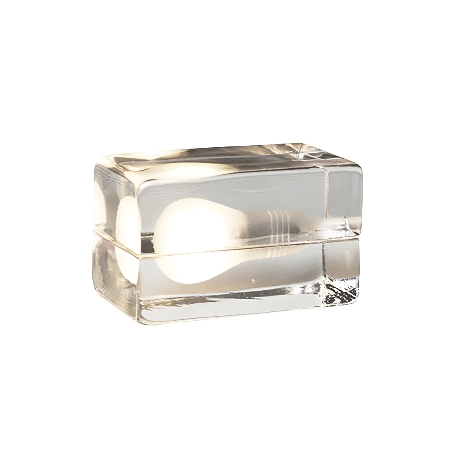 IceLuxe Light – Minimalistische Eiswürfel-LED-Glaslampe - Lampe