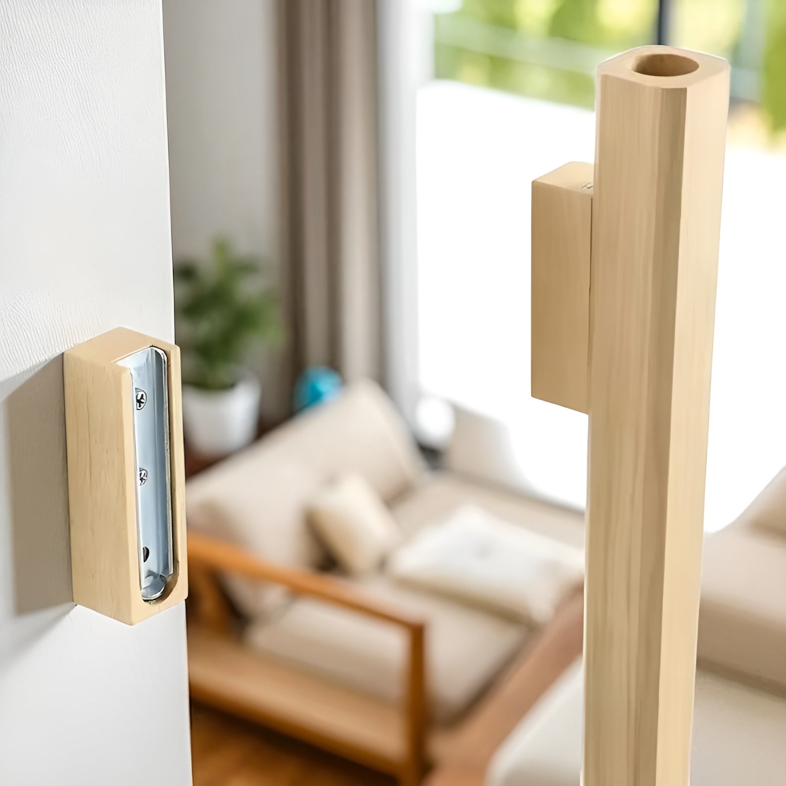 Holz Wandvase – Rustikale und Dekorative Wanddekoration | Ideal für Moderne Wohnräume - Vase