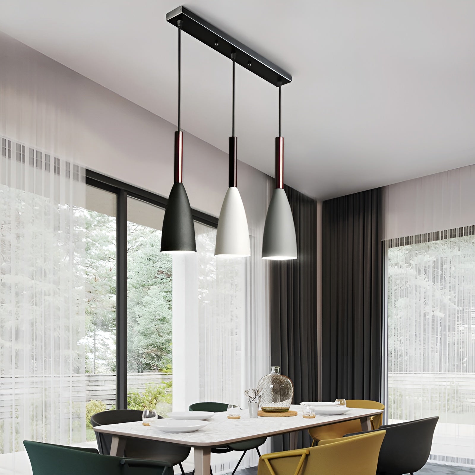 Hängelampe Japandi – Zartes Sakura-Design | Dekorativ für Wohnzimmer und Schlafzimmer