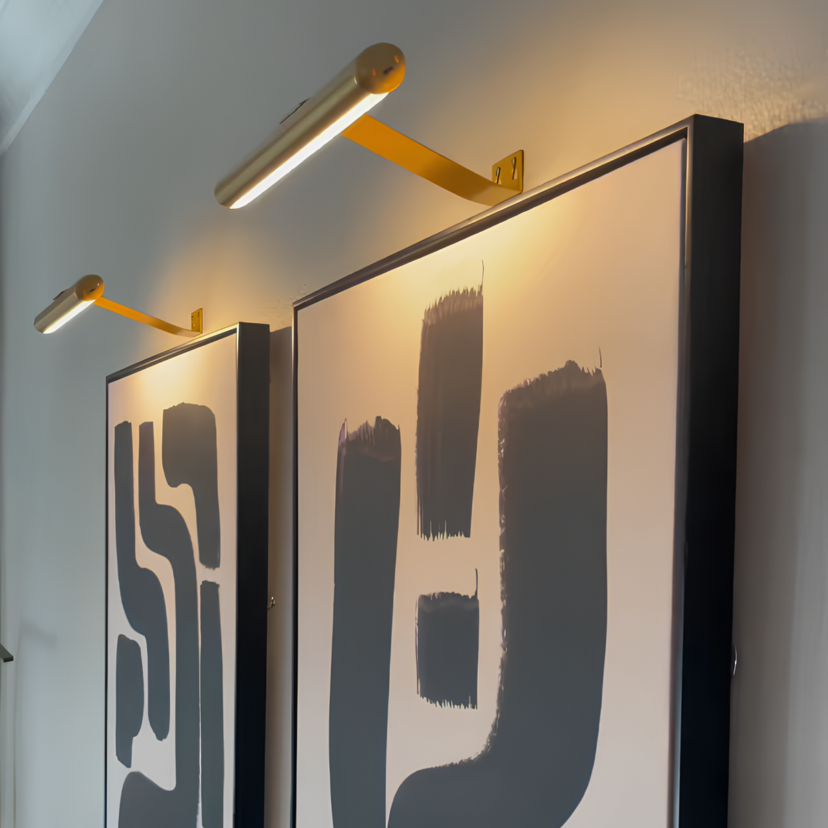 Kabellose LED-Wandleuchte mit schwenkbarem Kopf - Wandleuchte