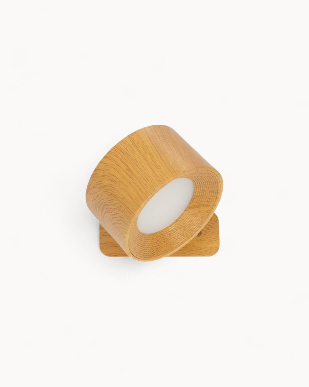 Kabellose Wandleuchte mit 360° Flexibilität – Moderne Innenbeleuchtung - Holz - Wandleuchten