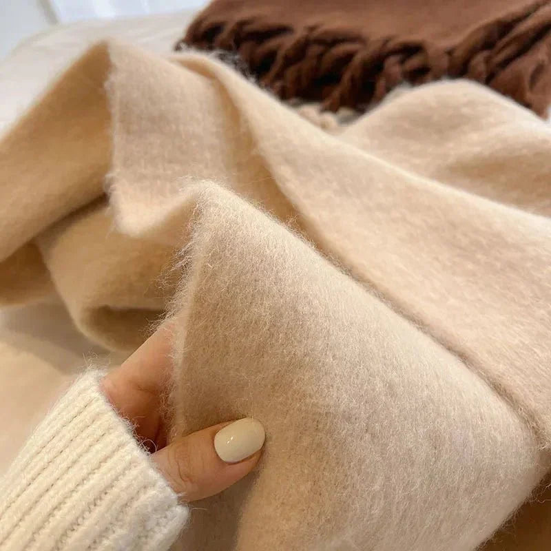Kaschmir-Schal für Damen und Herren – Weicher Winterschal als Stola oder Umschlagtuch - Schals und Tücher