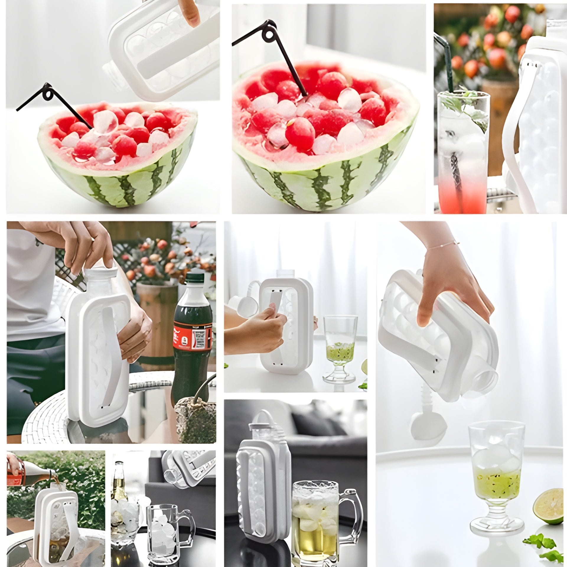 Kerill Eiswürfelmaschine - Kristallklares Hochwertiges Klareis für Cocktails und Spirituosen - Eismaschine