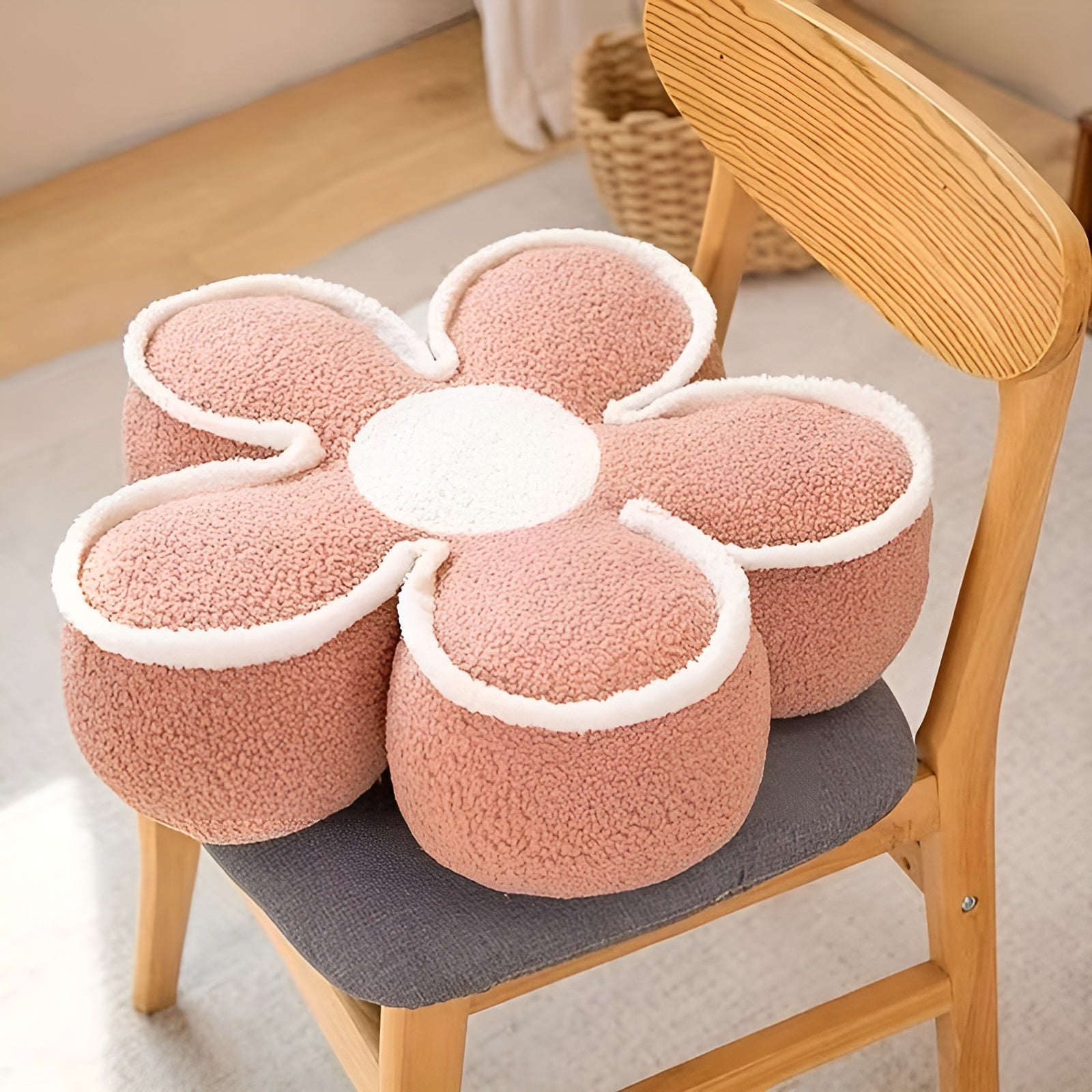 Kissen in Blumenform – Gemütlich und Stilvoll | Ideal als Wohn- und Sofadeko - Zierkissen